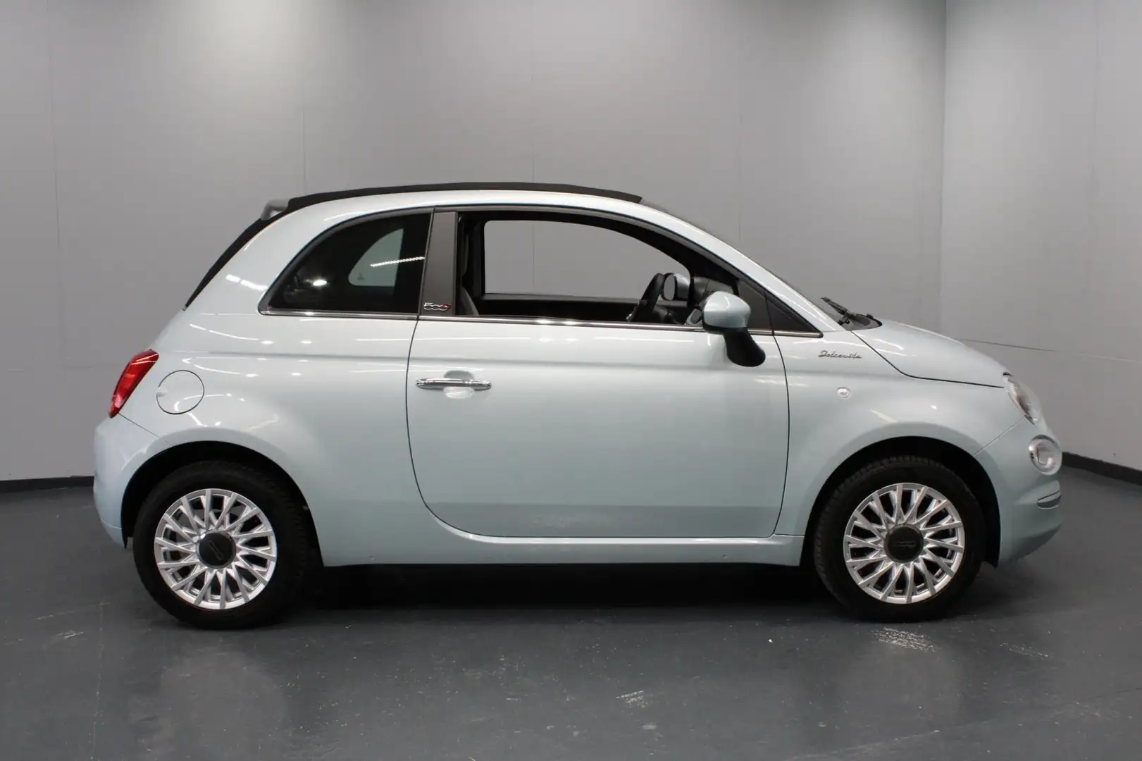 Fiat 500C 1.0 Hybrid Dolcevita / Verde Rugiada / Cabrio / Le Groen - 2