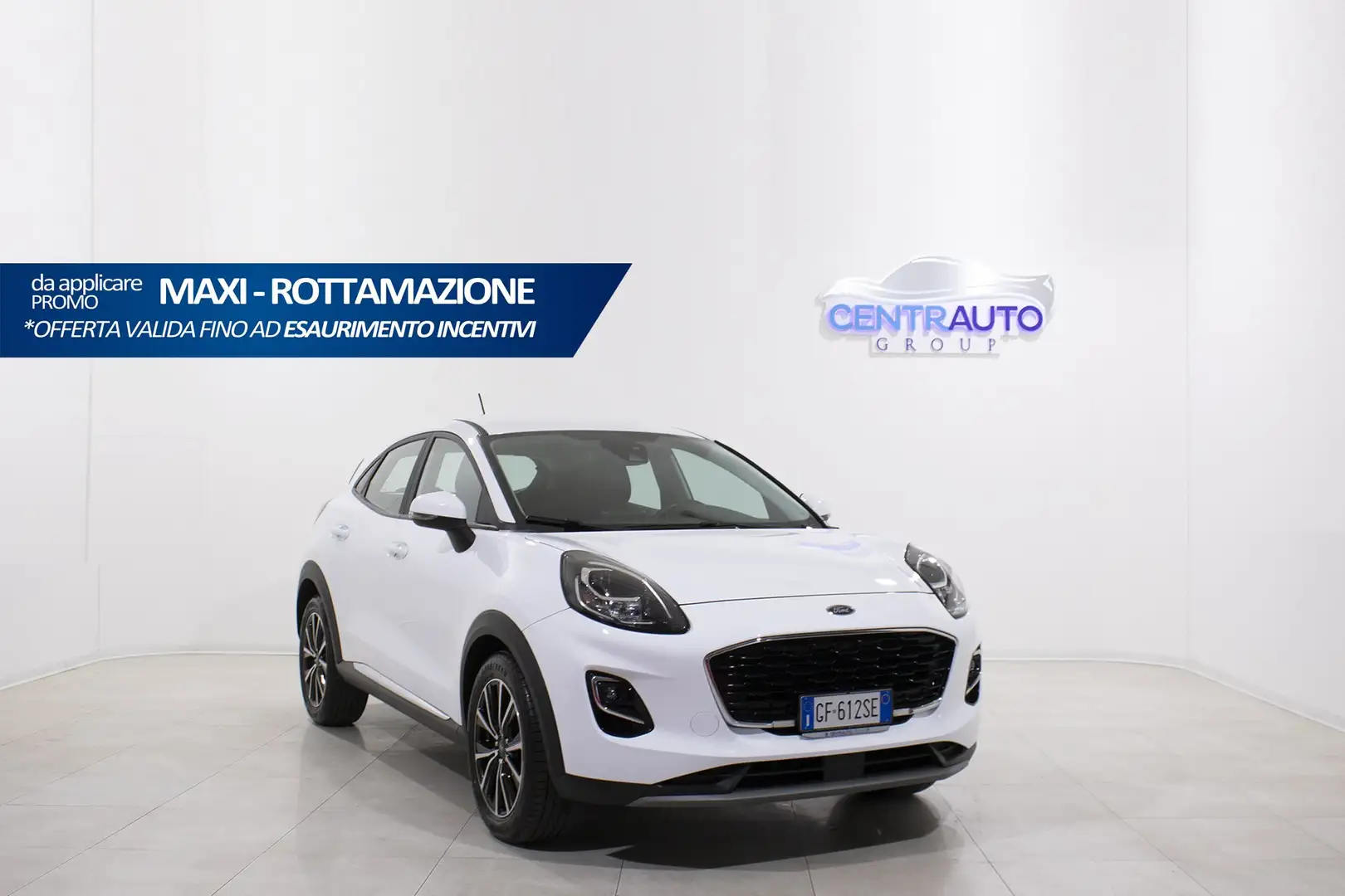 Ford Puma 1.0 EcoBoost 125cv HYBRID TITANIUM *LANE KEEPING* Bianco - 1