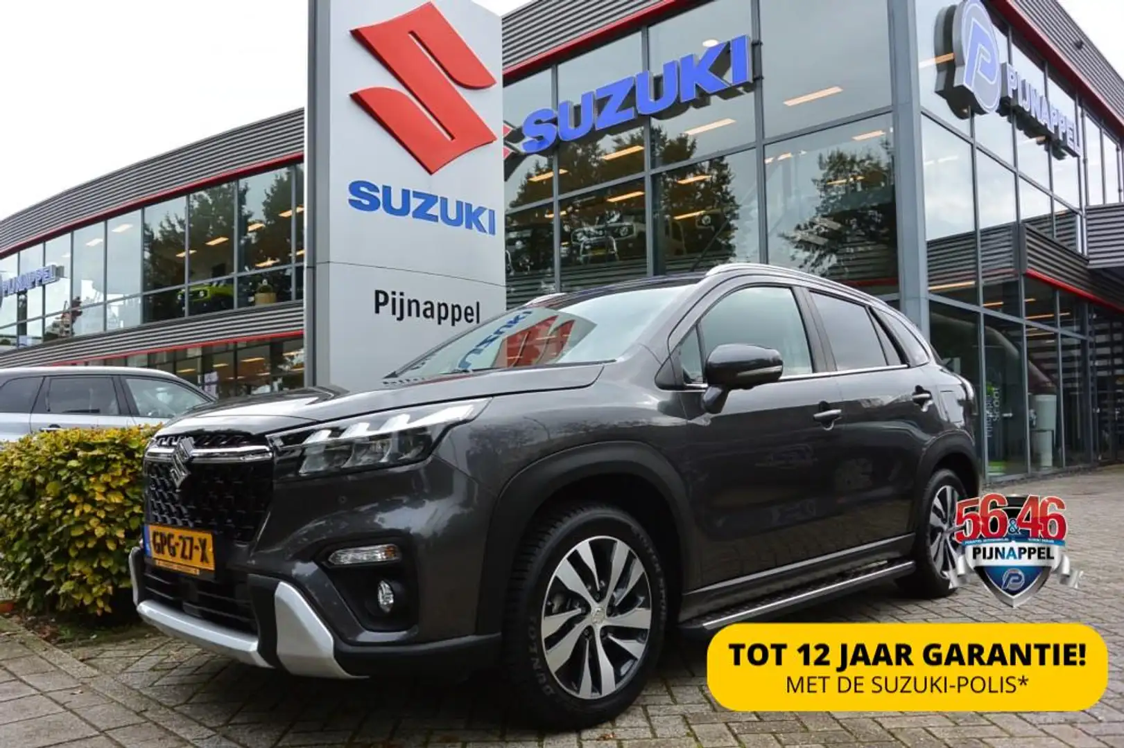Suzuki SX4 S-Cross 1.4 Style AUTOMAAT AllGrip (4x4) Led/Navi/Treeplan Grijs - 1