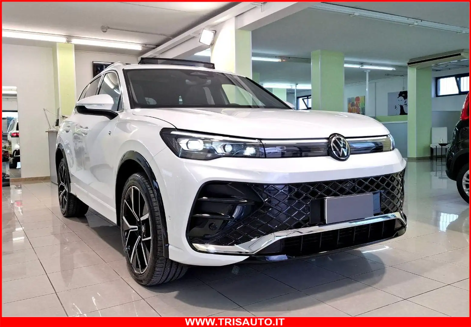 Volkswagen Tiguan 2.0 TDI Dsg 4Motion R-Line (TETTO PANORAMICO APRIB Bianco - 1