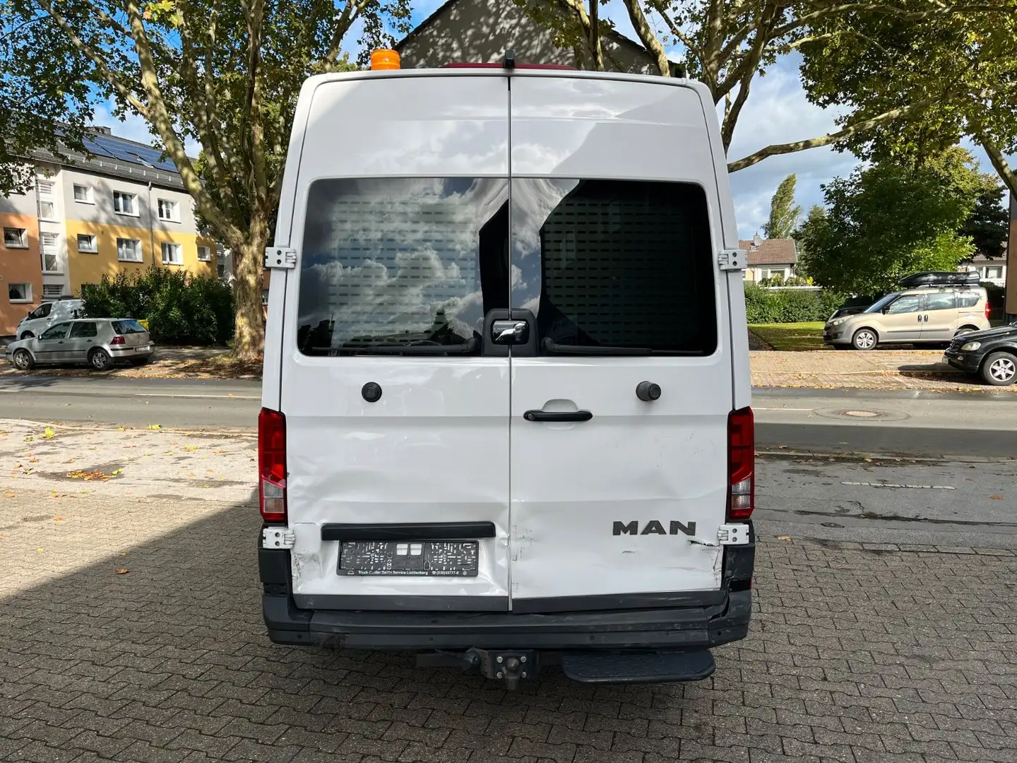 MAN TGE 5.180 4X2 230V AHK NAVI KAM LED AUTOMATIK Biały - 2