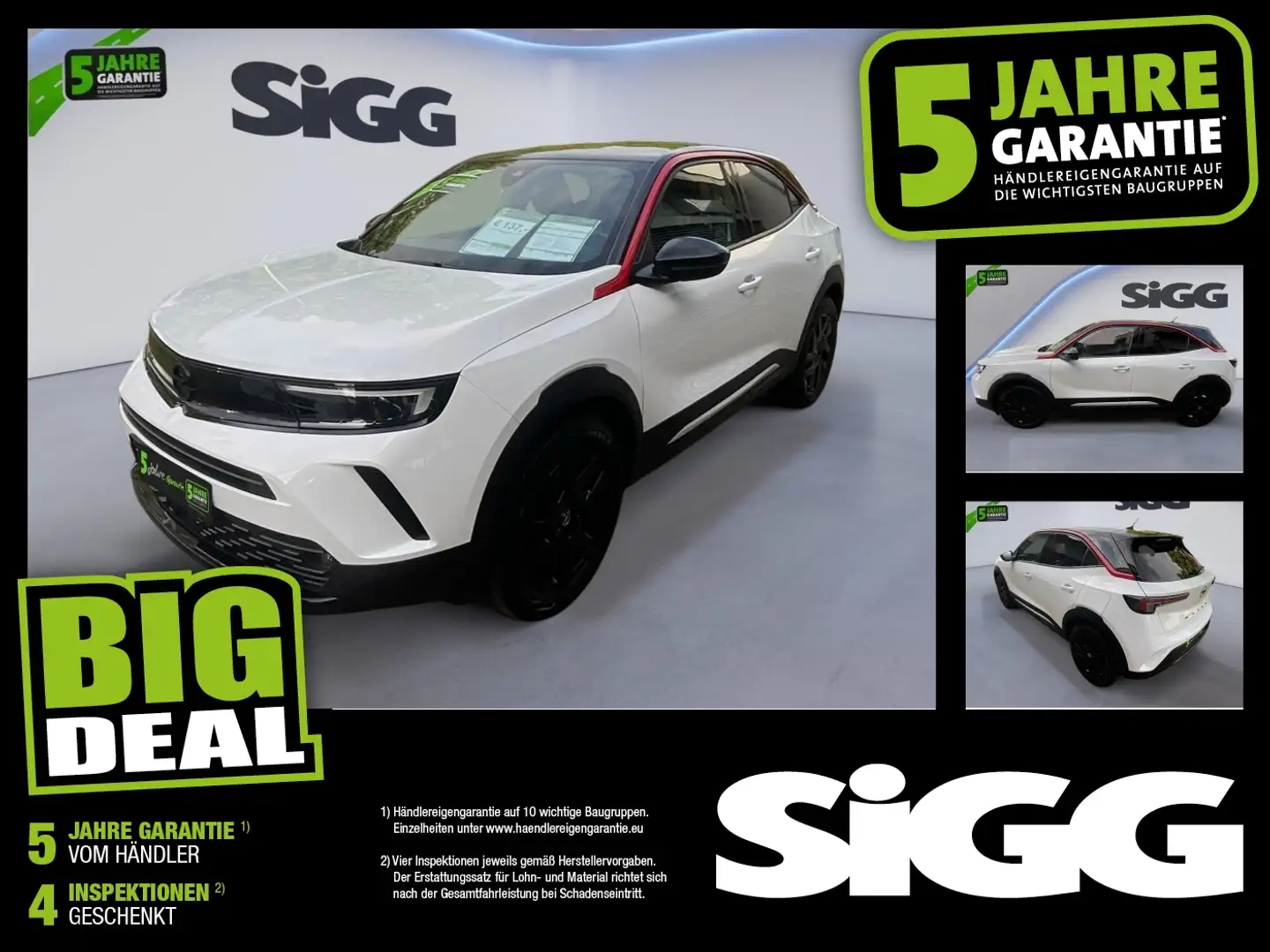 Opel Mokka 1.2 GS-LINE Rückfahrkamera 180° LED Weiß - 1