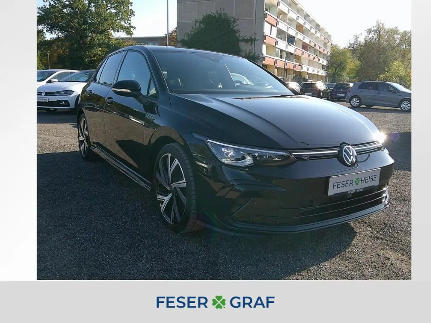 Volkswagen Golf R-Line 1.5 eTSI DSG/LED/Rear View/Sitz.-Lenkradhzg Schwarz - 1