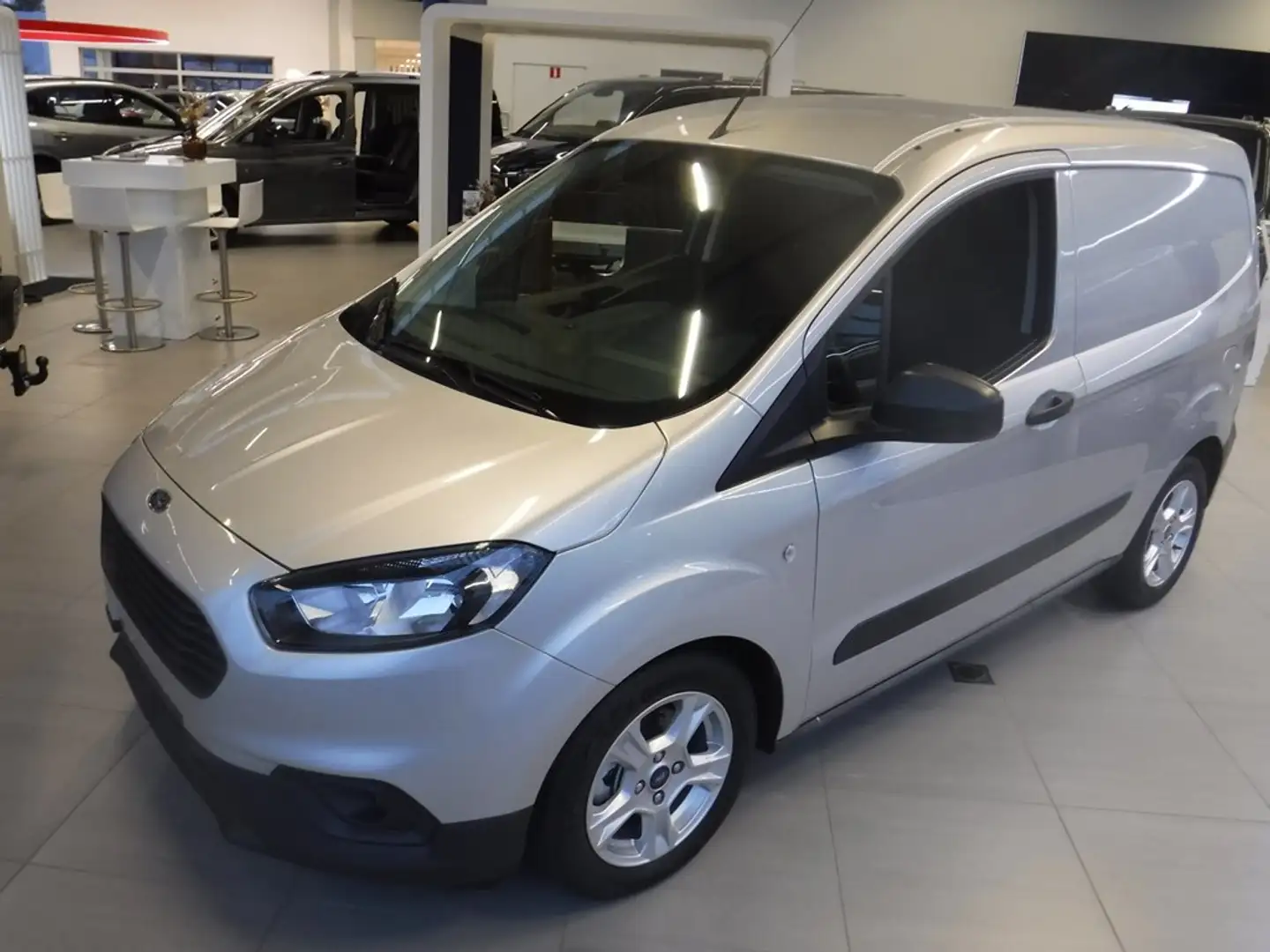 Ford Transit Courier Van Argent - 1