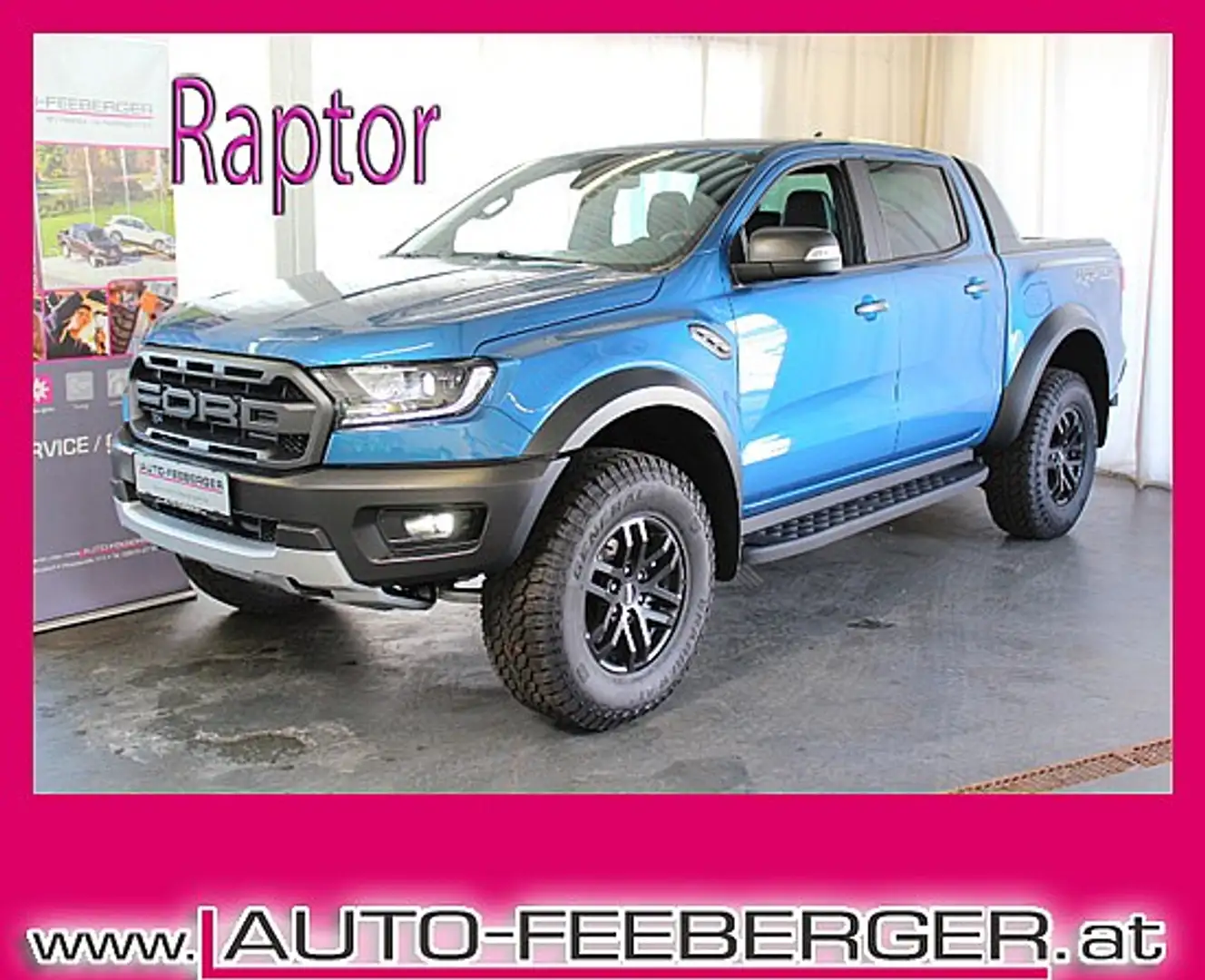 Ford Ranger Raptor Doppelkabine Raptor 4x4 2,0 EcoBlue Aut. Standh... Blau - 1