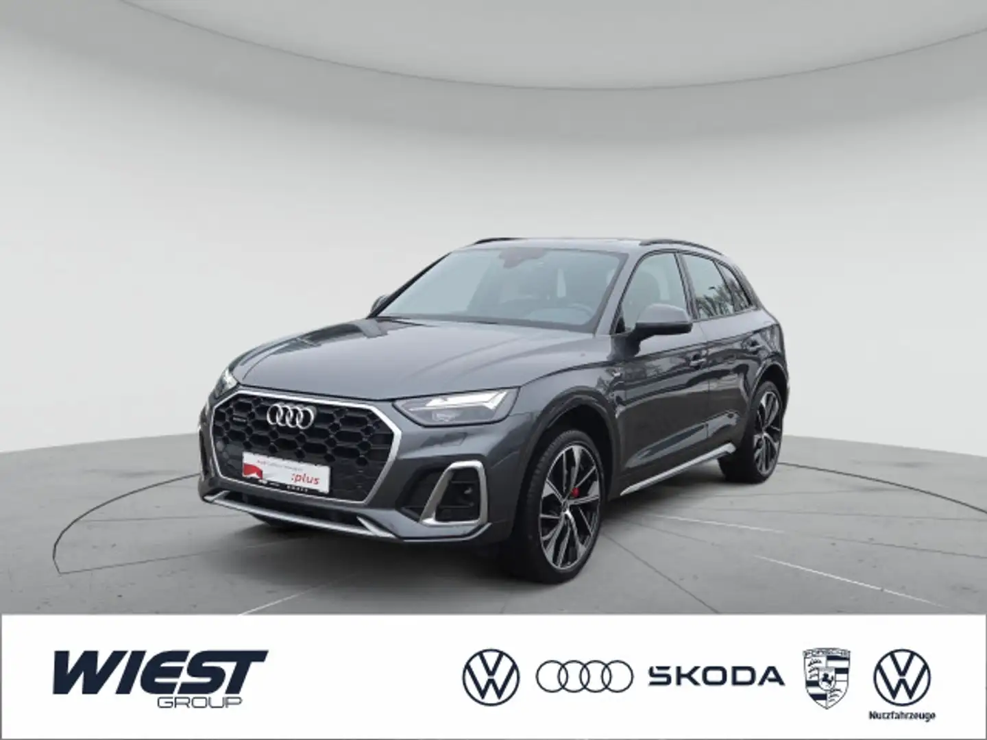 Audi Q5 S line 55 TFSI e qu. S tronic, PANO/AHK/21"/T Grau - 1