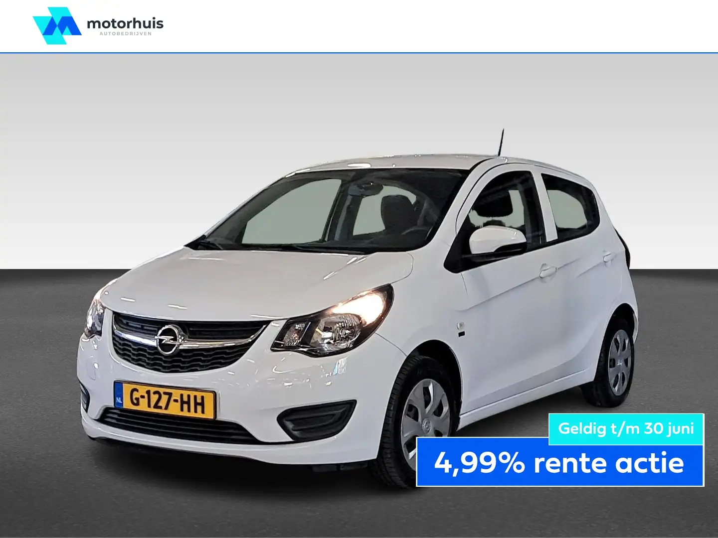 Opel Karl 1.0 EDITION 75PK 5DRS NAVI AIRCO TEL NAP Blanco - 1