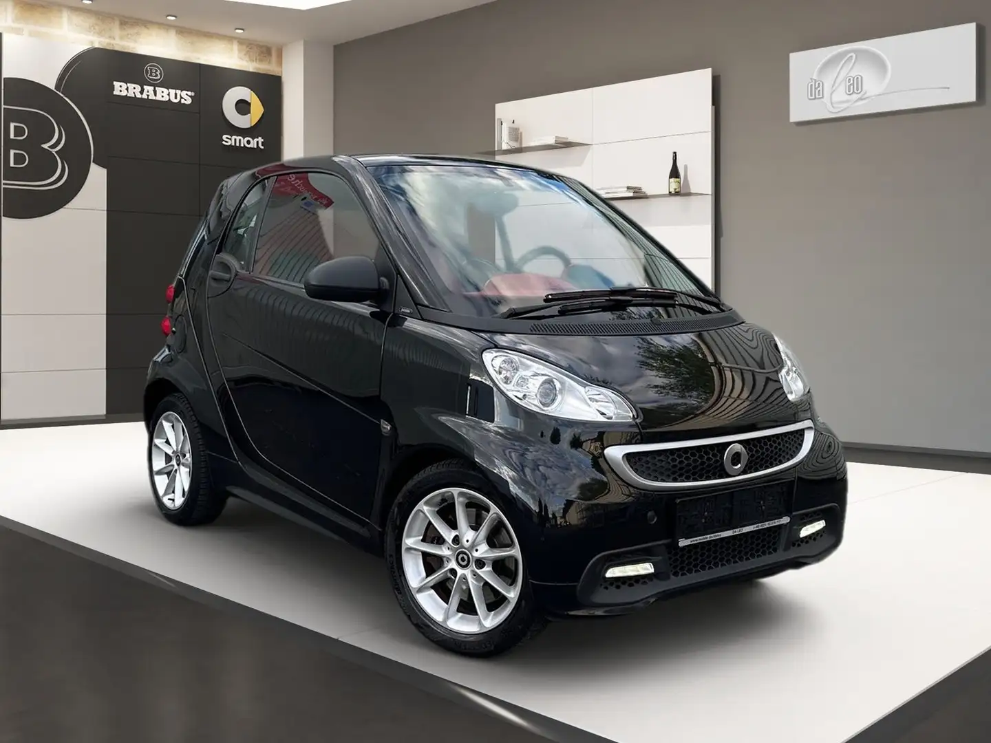 smart forTwo Navi Klima Panoramadach Allwetterreifen Negro - 2