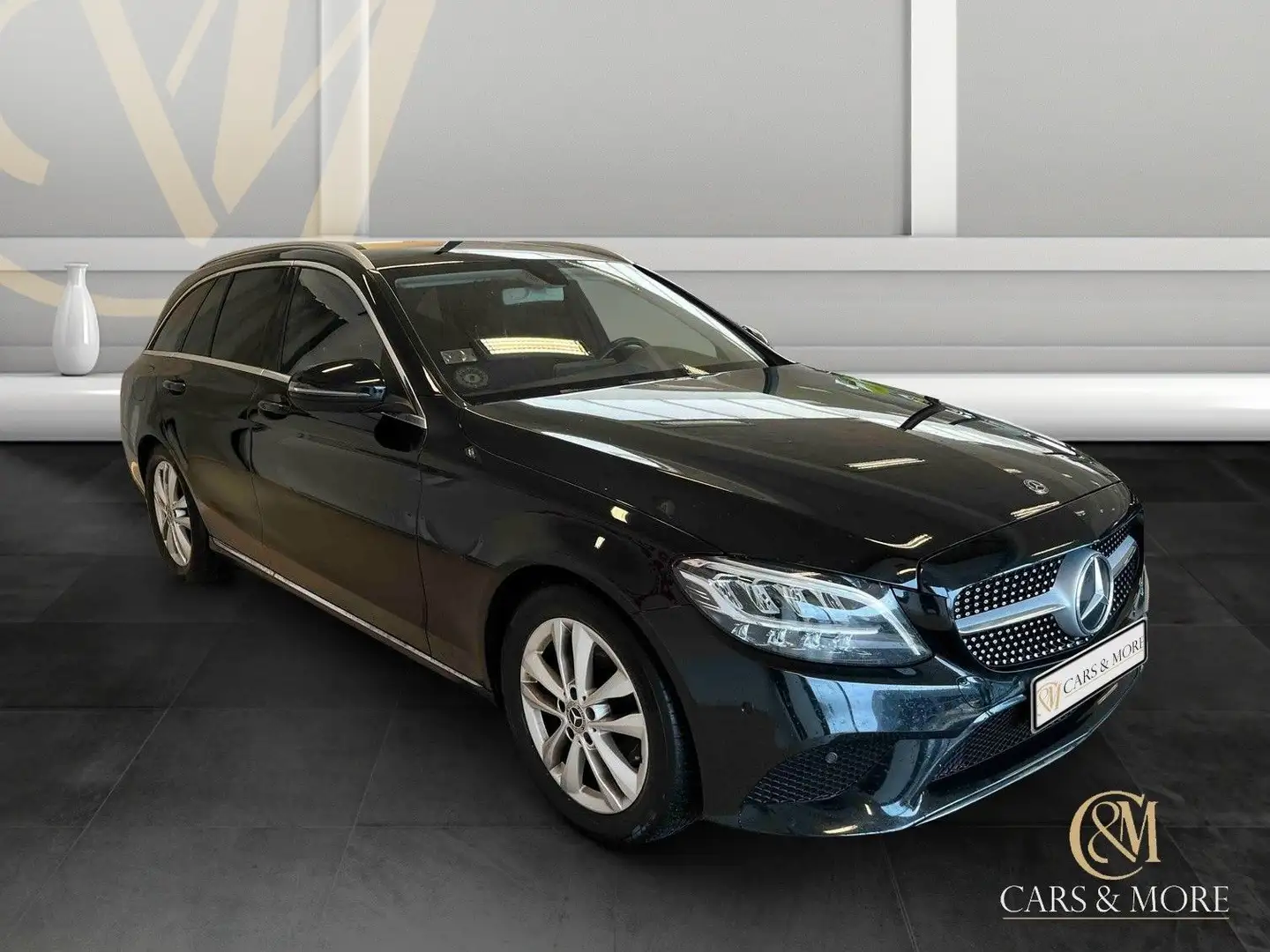 Mercedes-Benz C 200 T..Leder Navi CarPlay ACC AHK LED SHZ Schwarz - 2