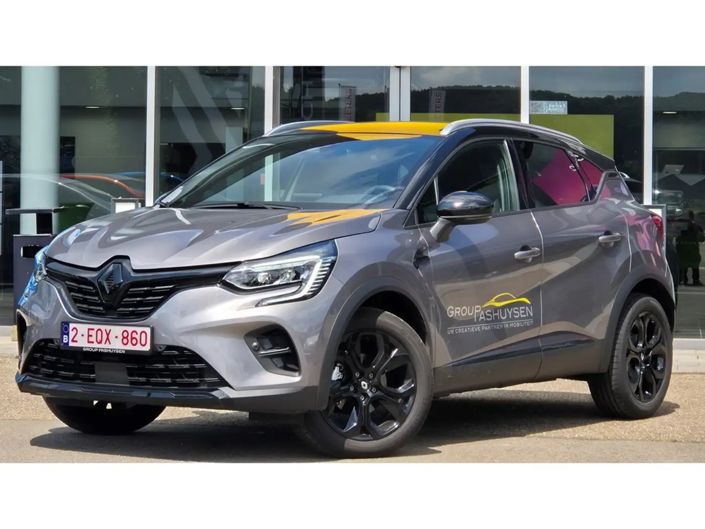 Renault Captur rive gauche mild hybrid 140 EDC Grau - 1