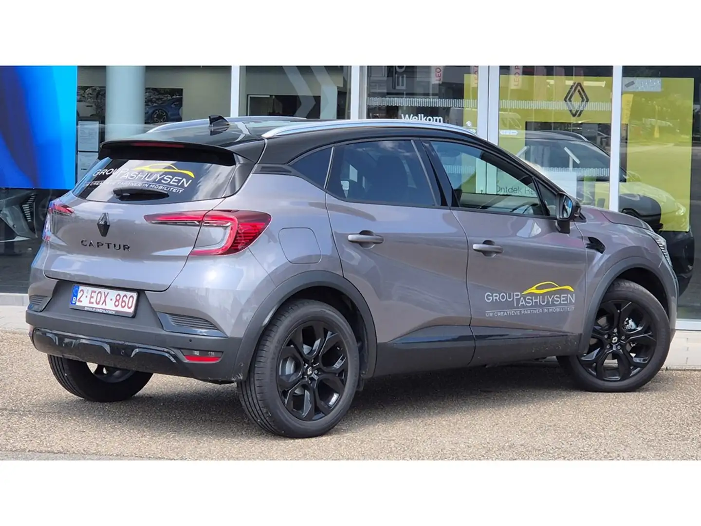 Renault Captur rive gauche mild hybrid 140 EDC Grau - 2