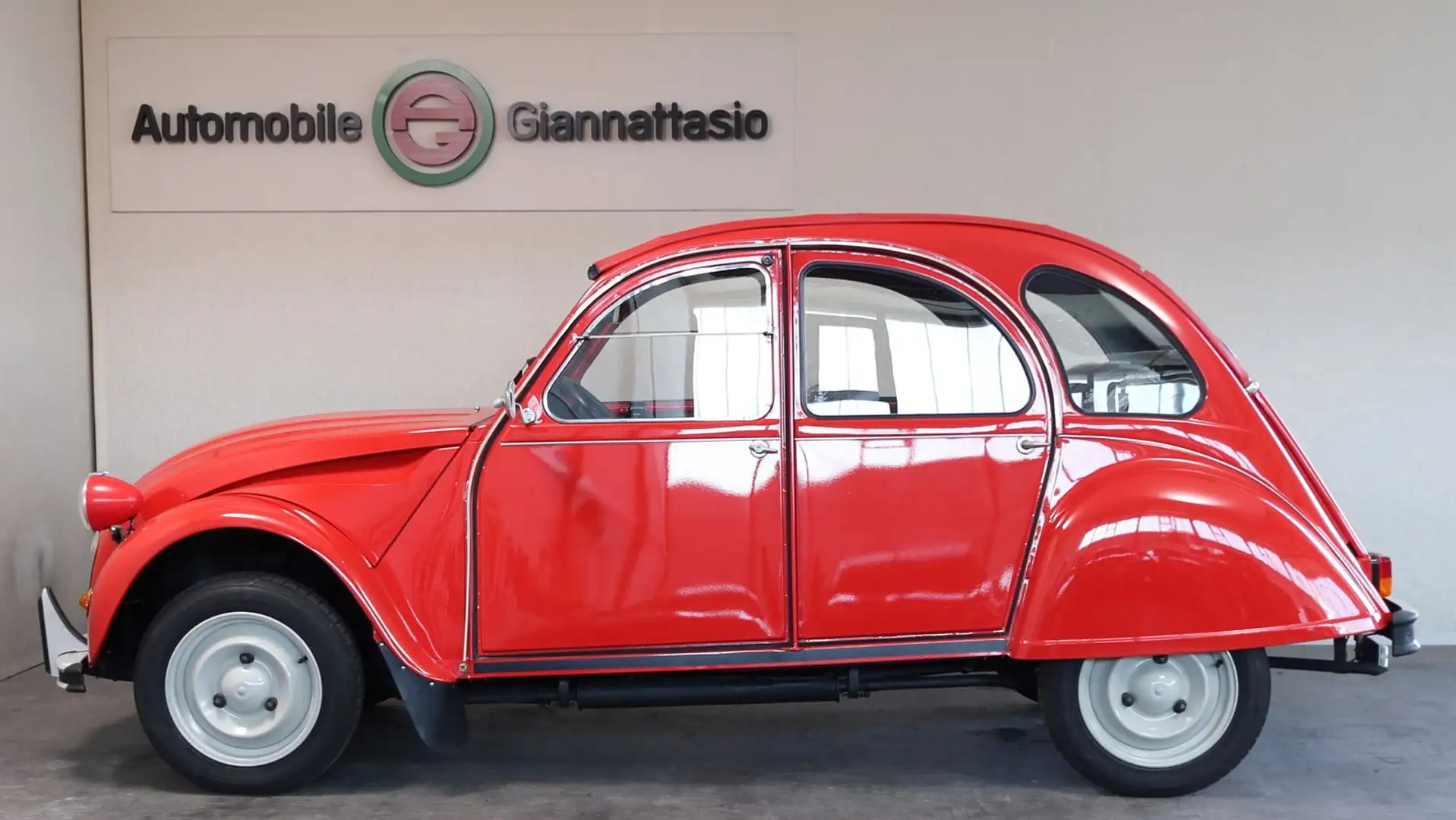 Citroen 2CV 2 CV Club Neuwagen 1.Hand 464km Original Rot - 2