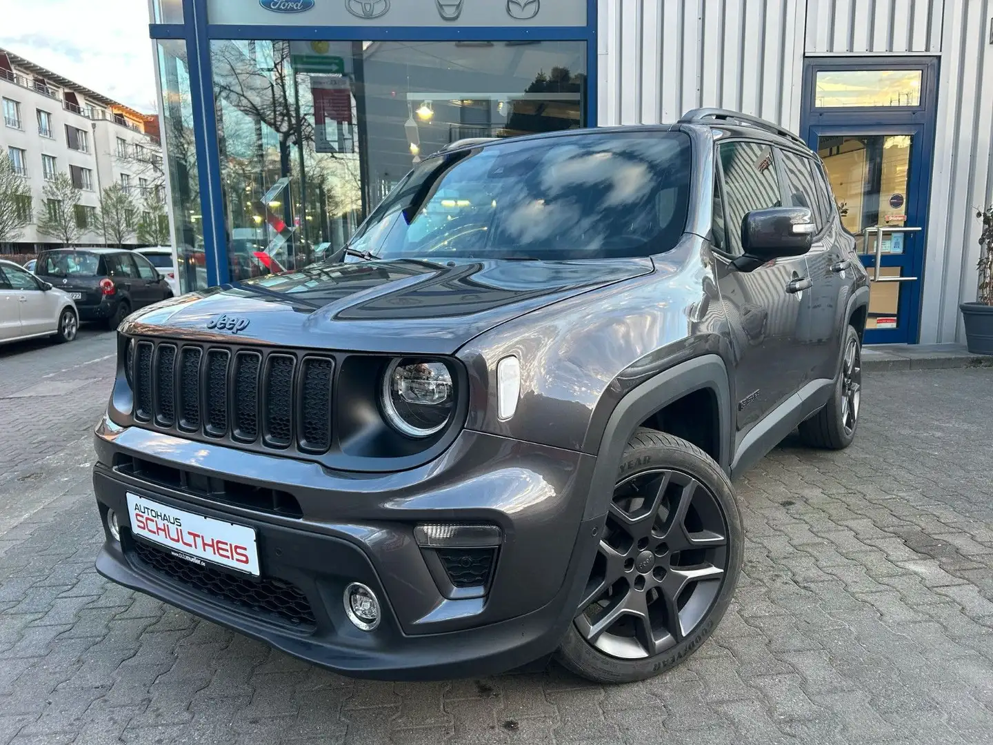 Jeep Renegade 1.3 S  4xe |FACELIFT|AHK|LEDER|LED| Gris - 1