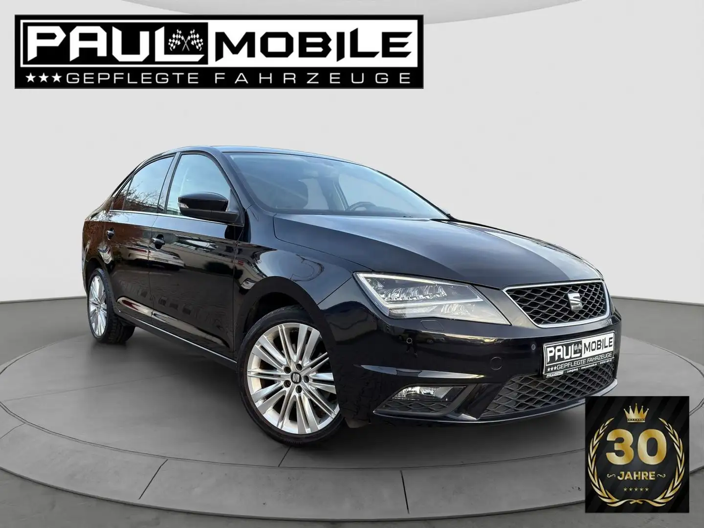 SEAT Toledo Xcellence Automatik Navi LED PDCv+h 2.Hd. Schwarz - 1