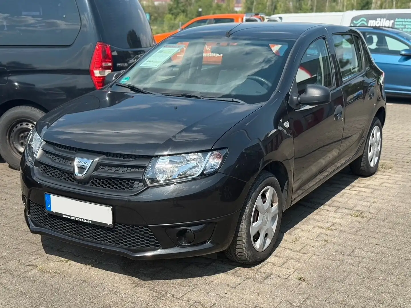 Dacia Sandero II Ambiance, Einparkhilfe hinten Schwarz - 1