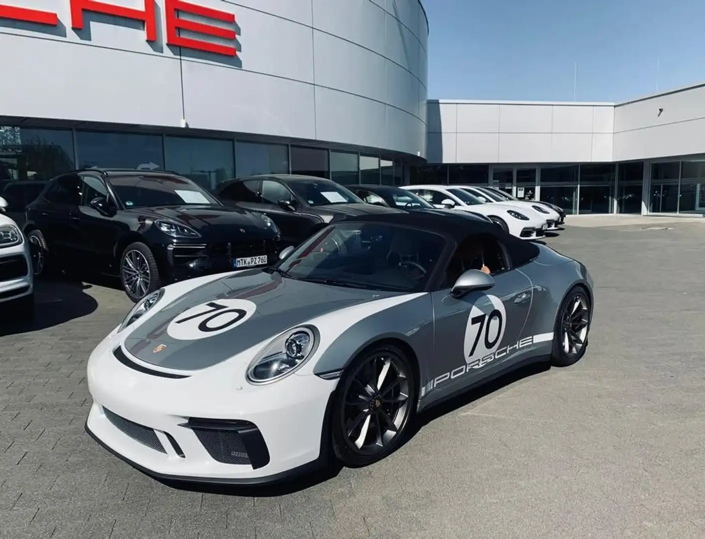 Porsche 991 /911 Speedster Heritage Design Paket,Lift,NEU Argent - 1