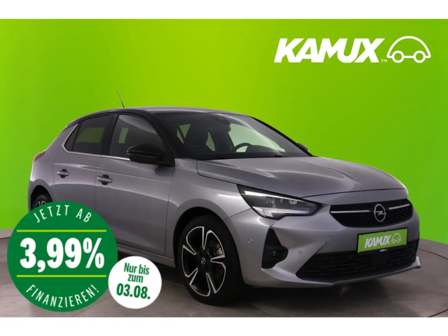 Opel Corsa F 1.2T GS Line+LED+NAVI+KAMERA Grau - 1