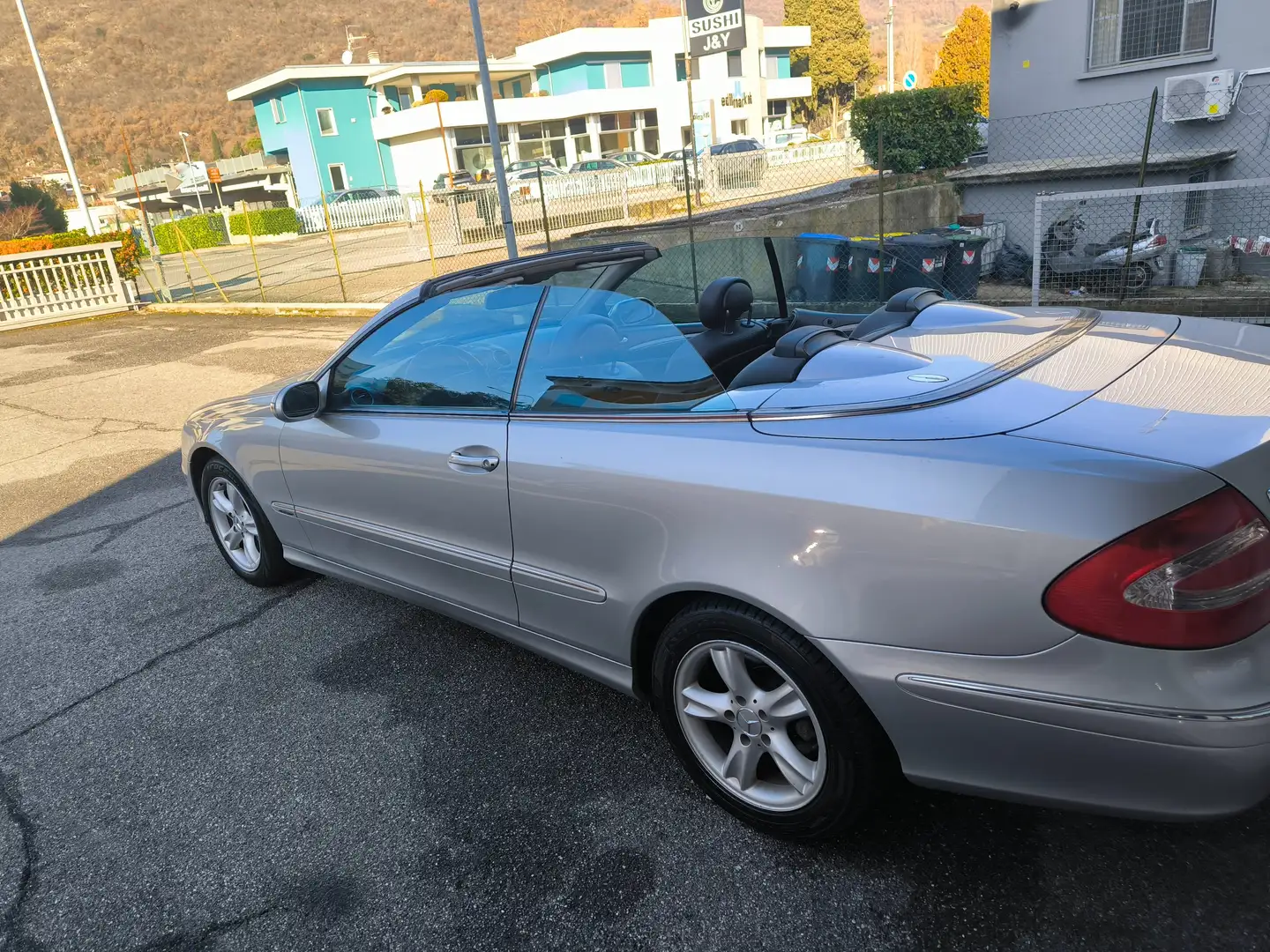 Mercedes-Benz CLK 200 CLK Cabriolet - A209 Cabrio kompr Avantgarde Srebrny - 2