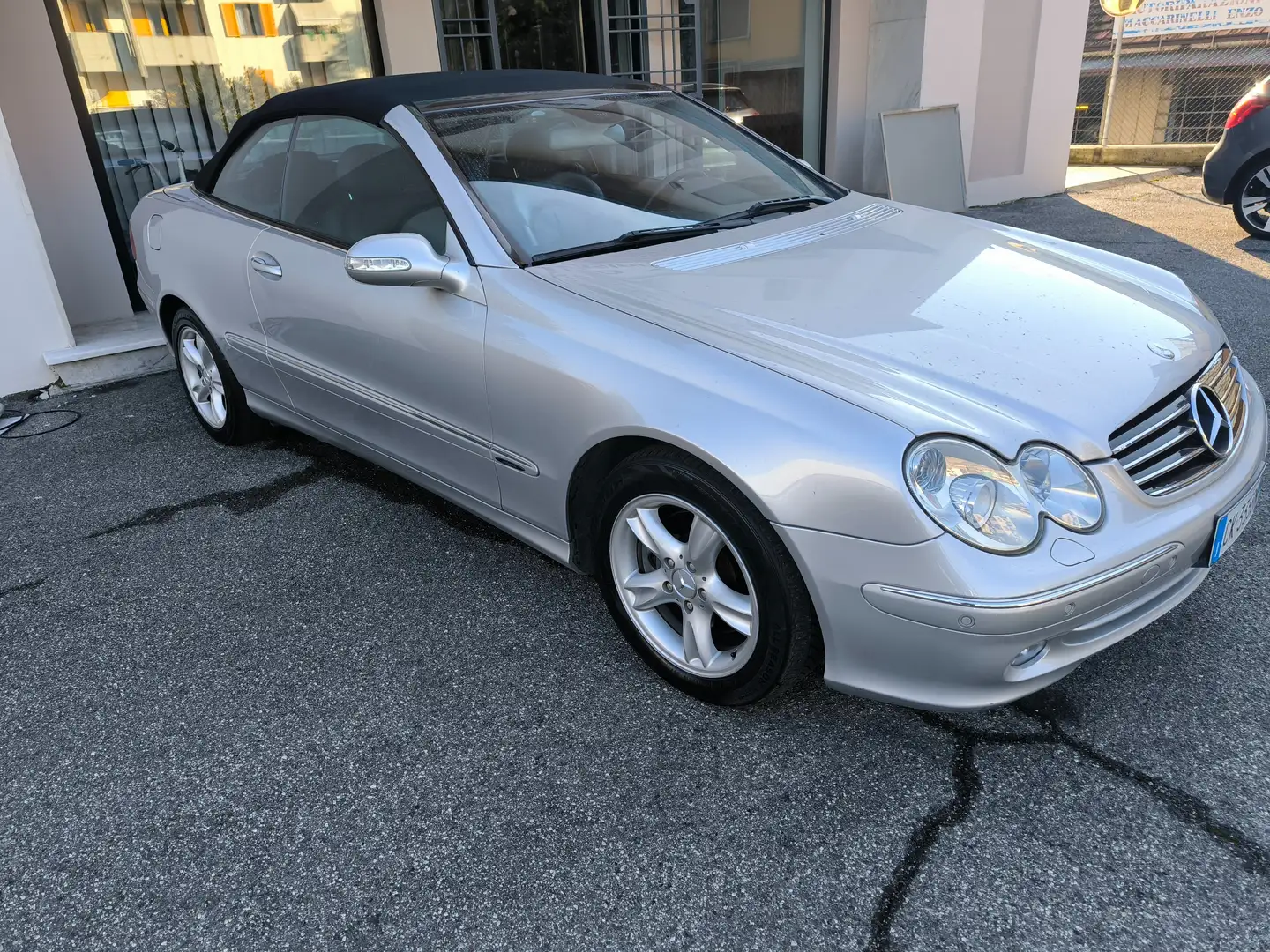 Mercedes-Benz CLK 200 CLK Cabriolet - A209 Cabrio kompr Avantgarde Srebrny - 1