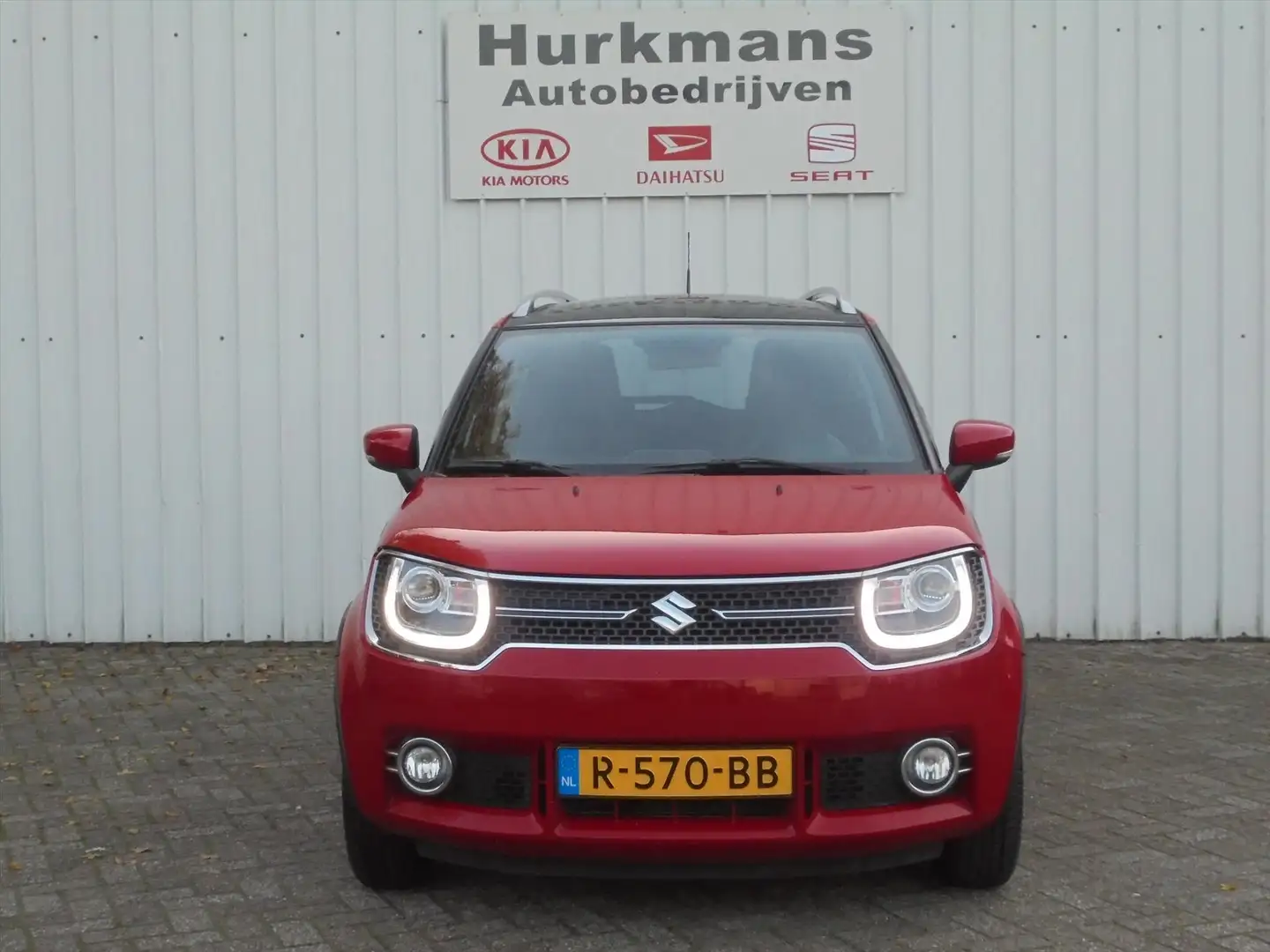 Suzuki Ignis 1.2 90PK AUTOMAAT STIJL NAVI CAMERA CLIMA Rood - 2