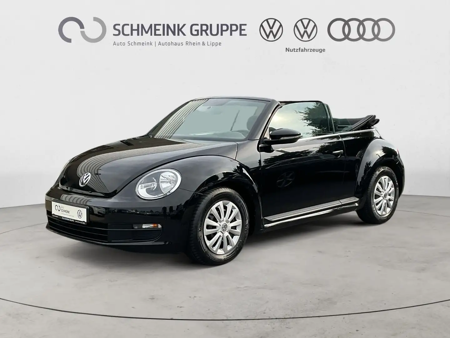 Volkswagen Beetle Cabriolet 1.2 TSI Klima GRA Windschott Schwarz - 1