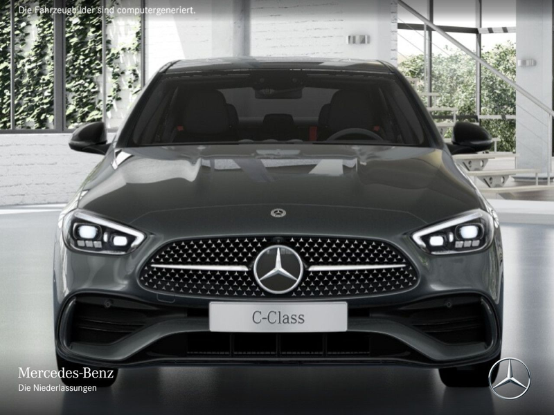 Mercedes-Benz C 300 e AMG+NIGHT+PANO+360+KEYLESS+9G — photo 8
