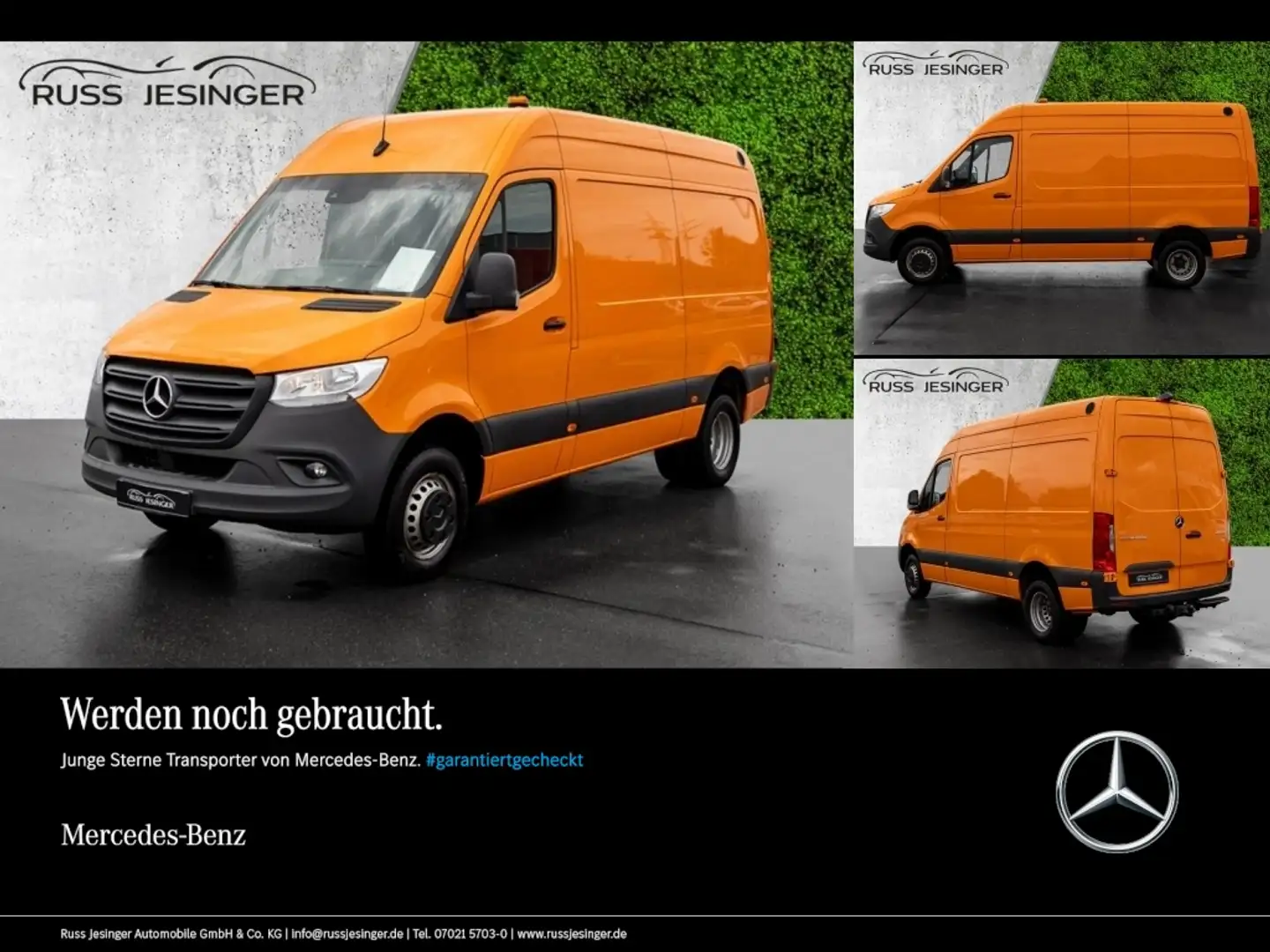 Mercedes-Benz Sprinter 516 CDI *Klima*Kamera*NL2860KG*AHK3,5t* Orange - 1