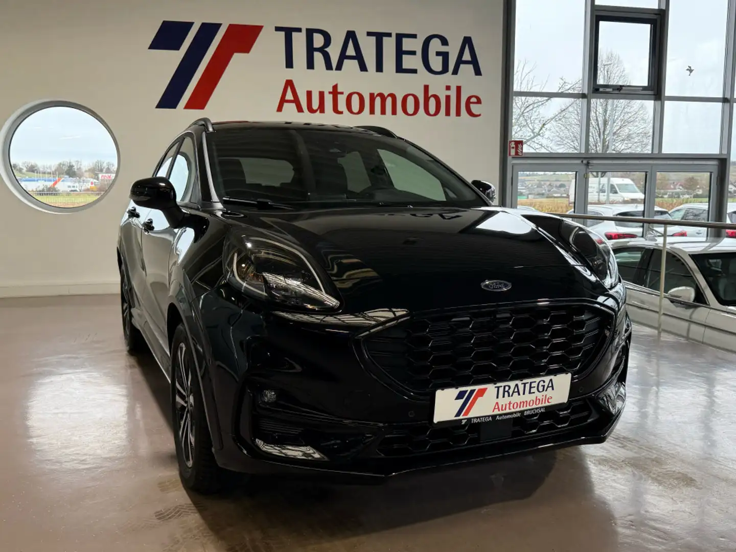Ford Puma 1,0 Ecoboost Hybrid ST-Line X-35% Schwarz - 1