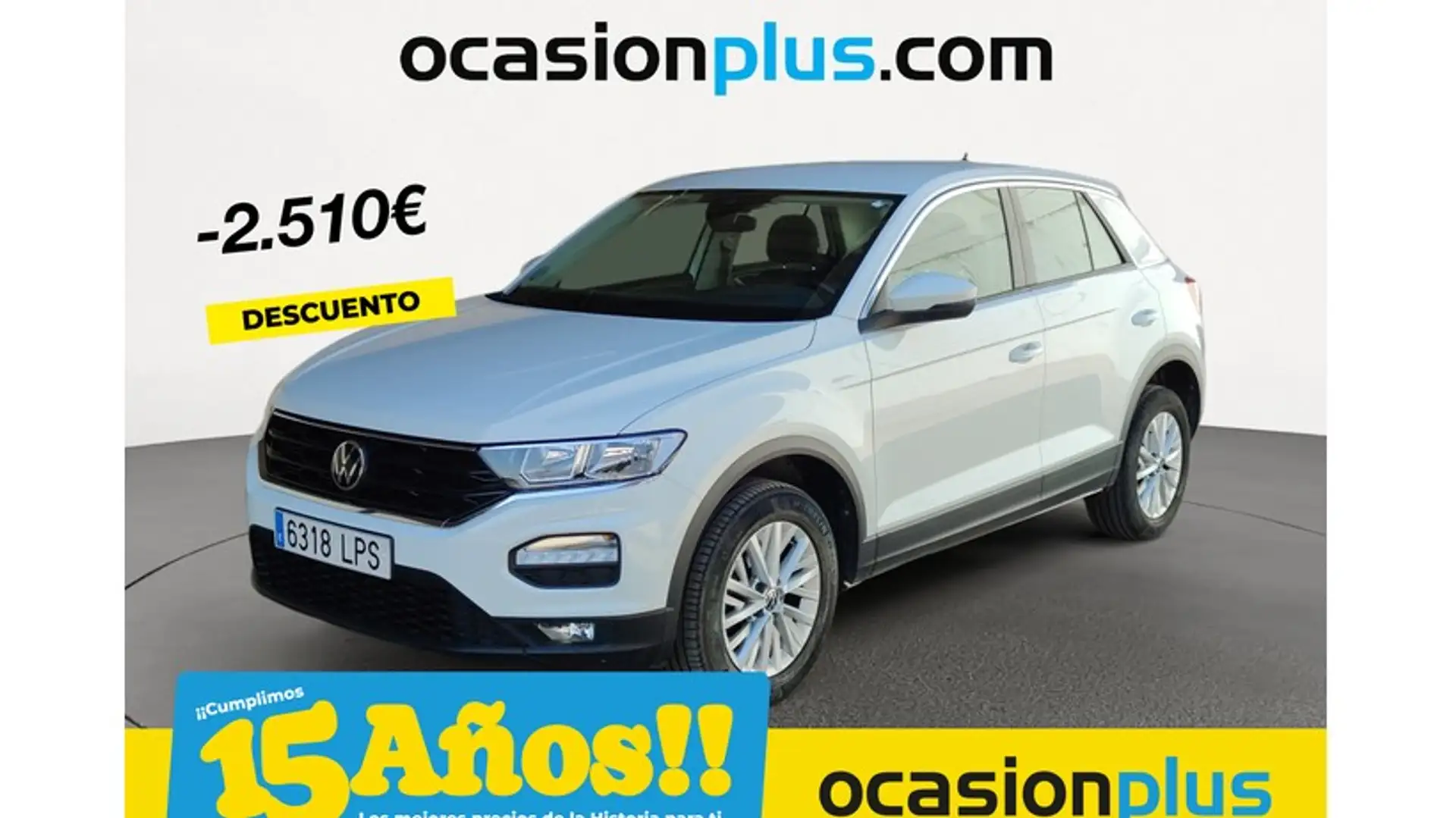 Volkswagen T-Roc 2.0TDI Edition 85kW Blanc - 1