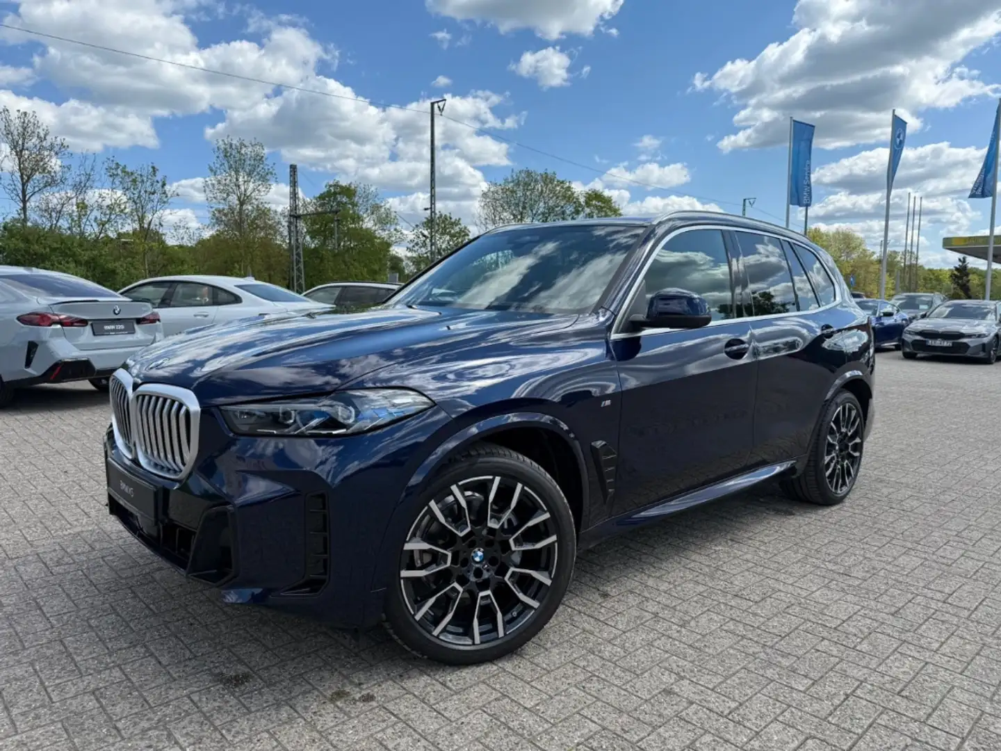 BMW X5 xDrive30d M-Sport/AHK/ACC/Massage/Softclose Blu/Azzurro - 1