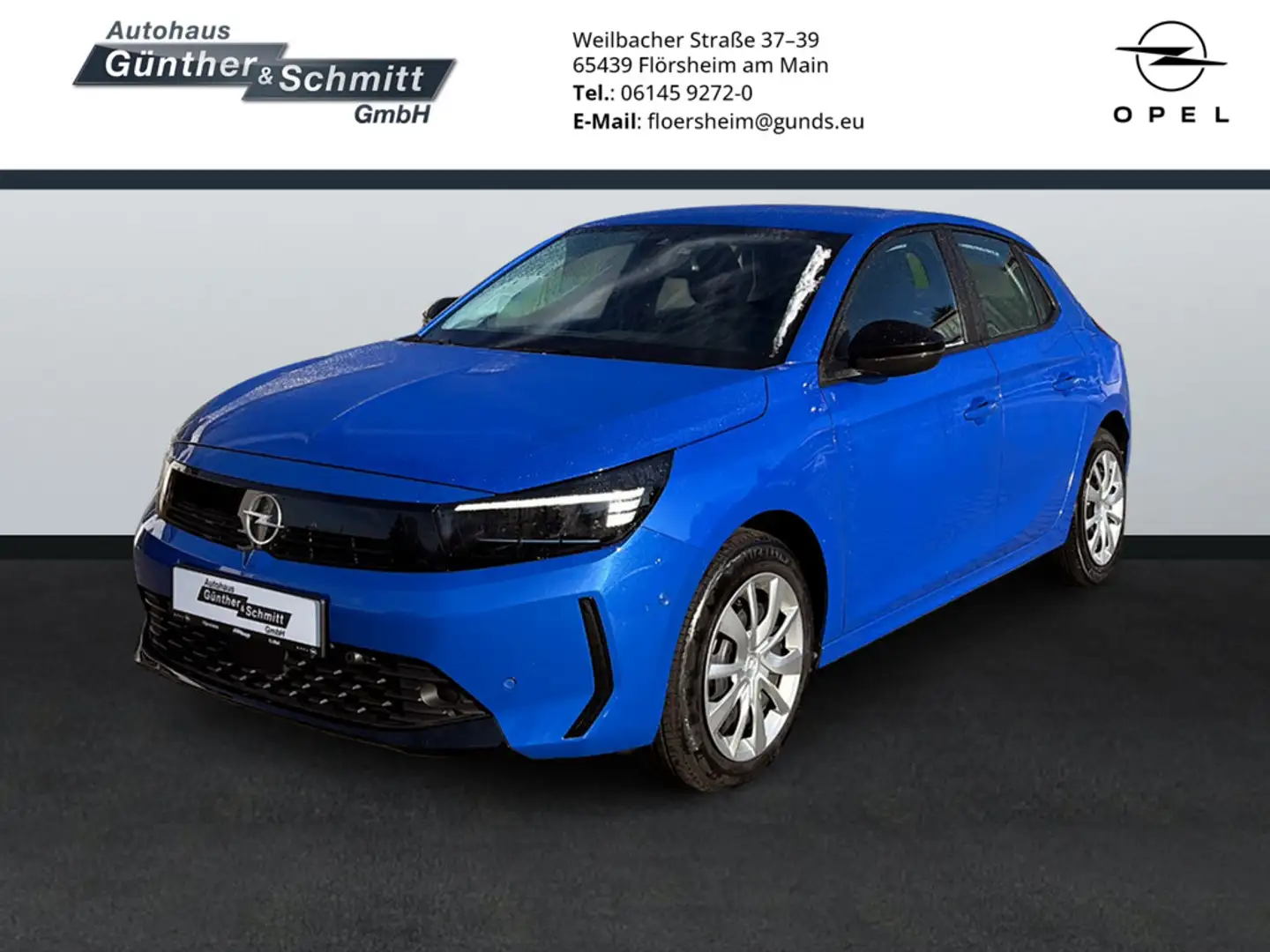 Opel Corsa 1.2 KLIMA PDC KAMERA FACELIFT LED Blau - 1