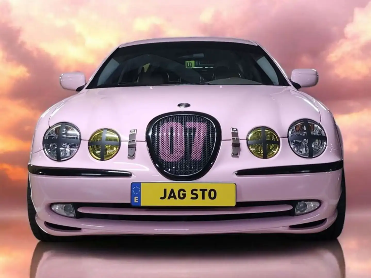 Jaguar S-Type STO by Orleans Sakura Miami Pink Silber - 1