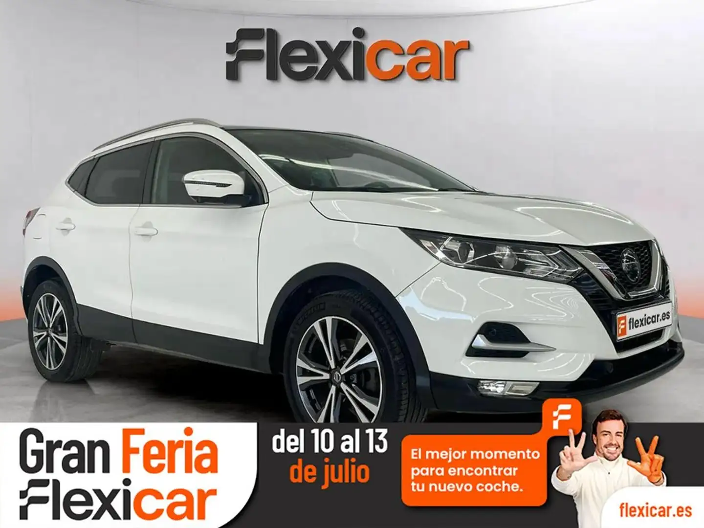 Nissan Qashqai 1.2 DIG-T N-Connecta 4x2 Blanco - 1