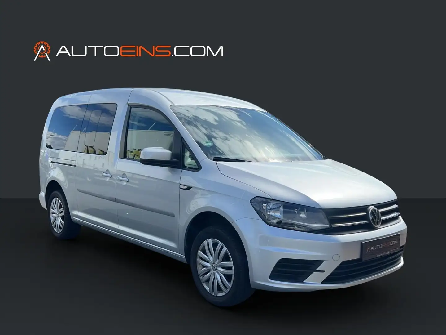 Volkswagen Caddy Maxi 1.4 16V TSI Ultra XXL Rollstuhlrampe* Silber - 1