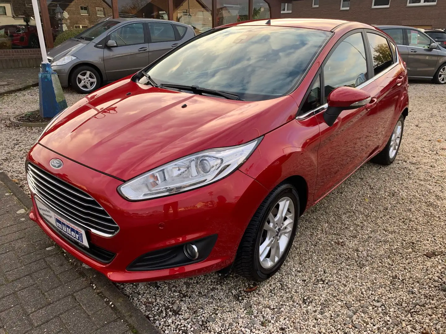 Ford Fiesta 1.0 EcoBoost Titanium Rouge - 2