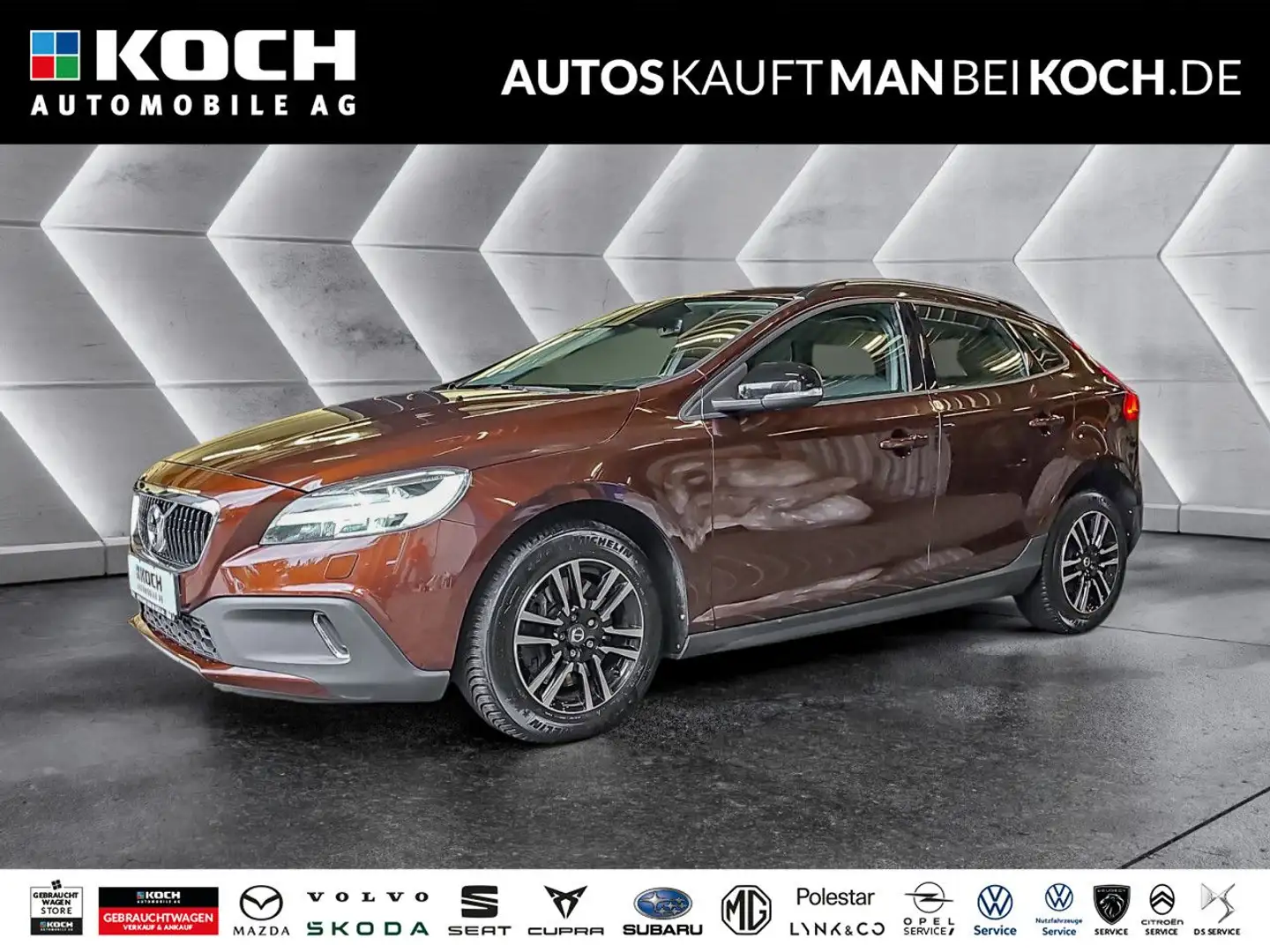 Volvo V40 Cross Country V40 CC T4 Standheizung, Kamera, Keyless Navi AHK L Braun - 1