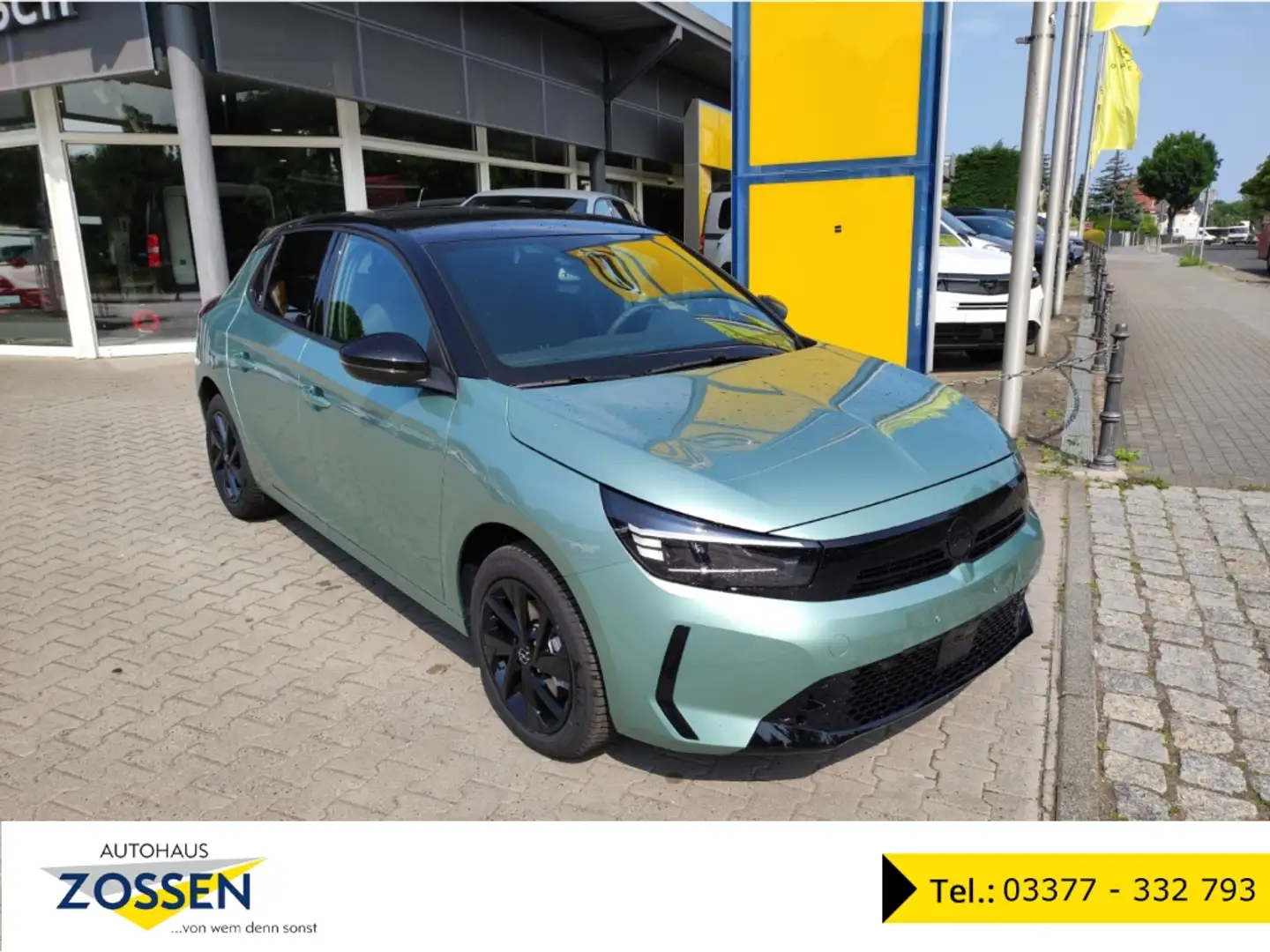 Opel Corsa F YES PDC+LED+ALW Reifen+Klima+Multimedia Vert - 1
