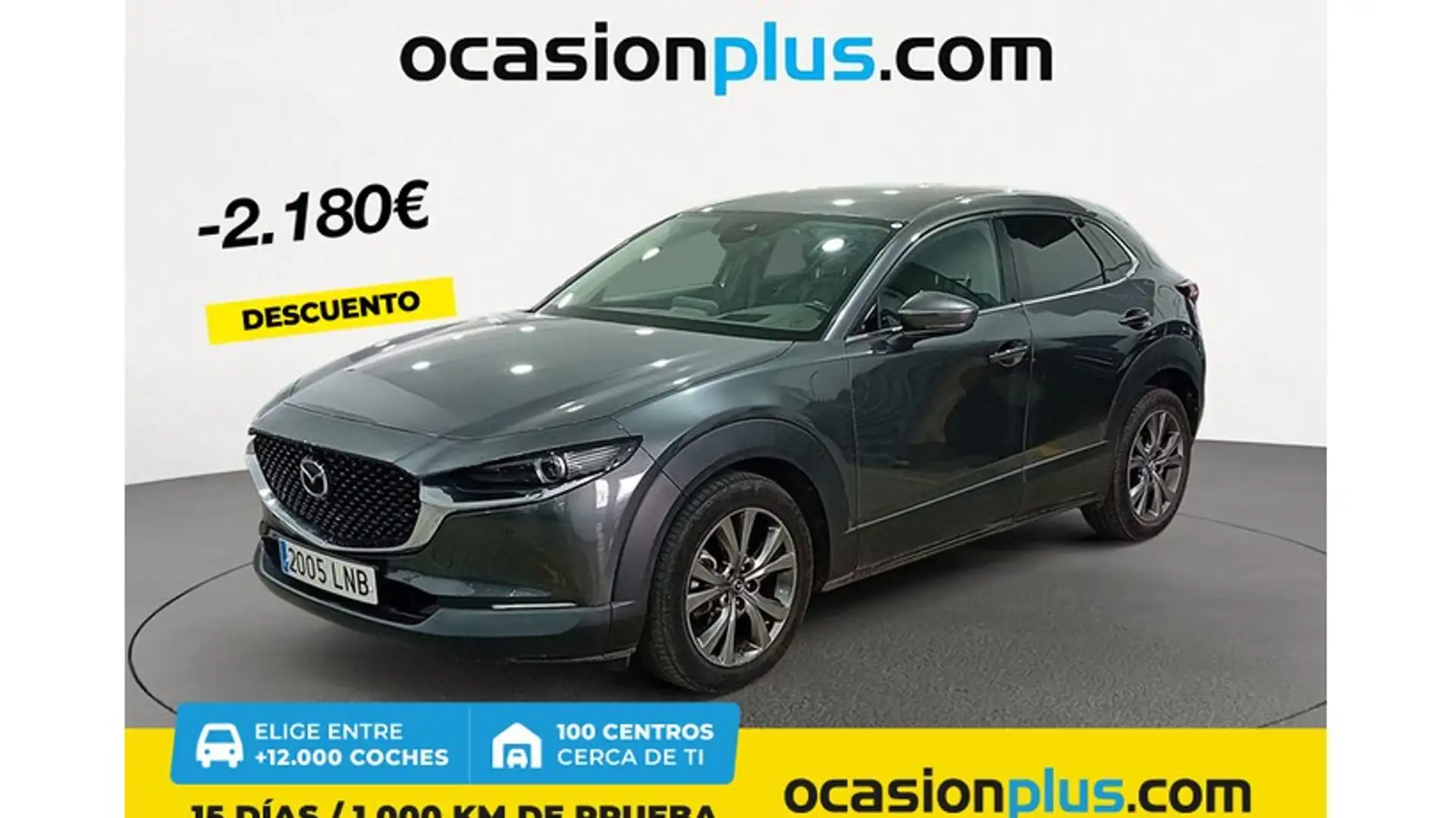 Mazda CX-30 2.0 Skyactiv-X Zenith Black Safety 2WD Aut 137kW Gris - 1