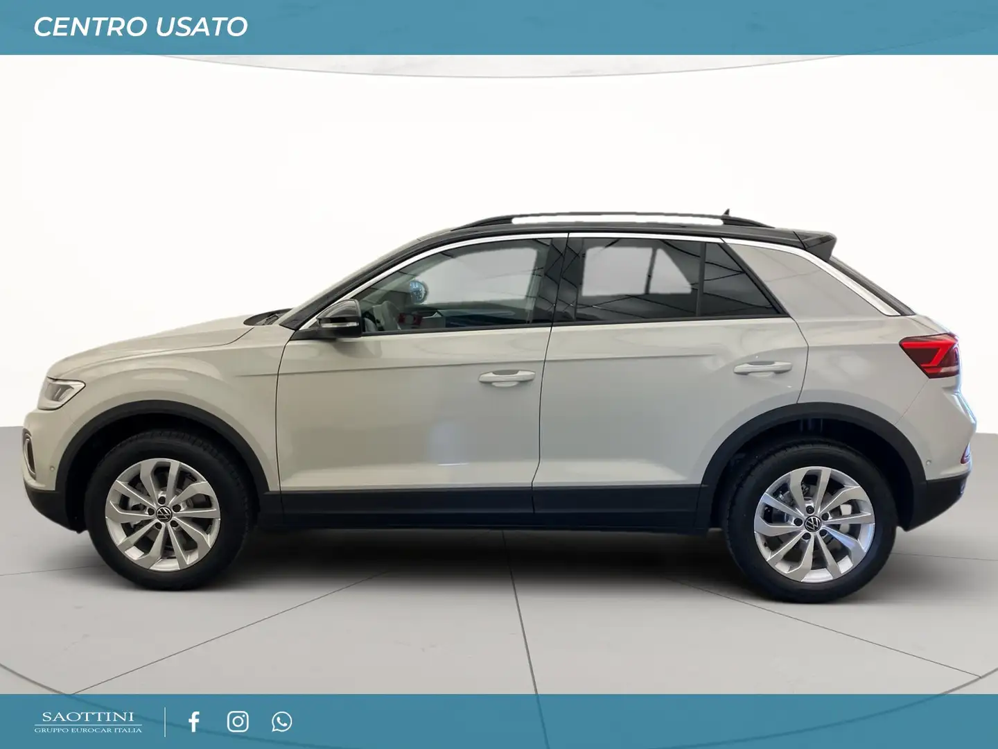 Volkswagen T-Roc Edition Plus 2.0 TDI 150 CV DSG Grijs - 2