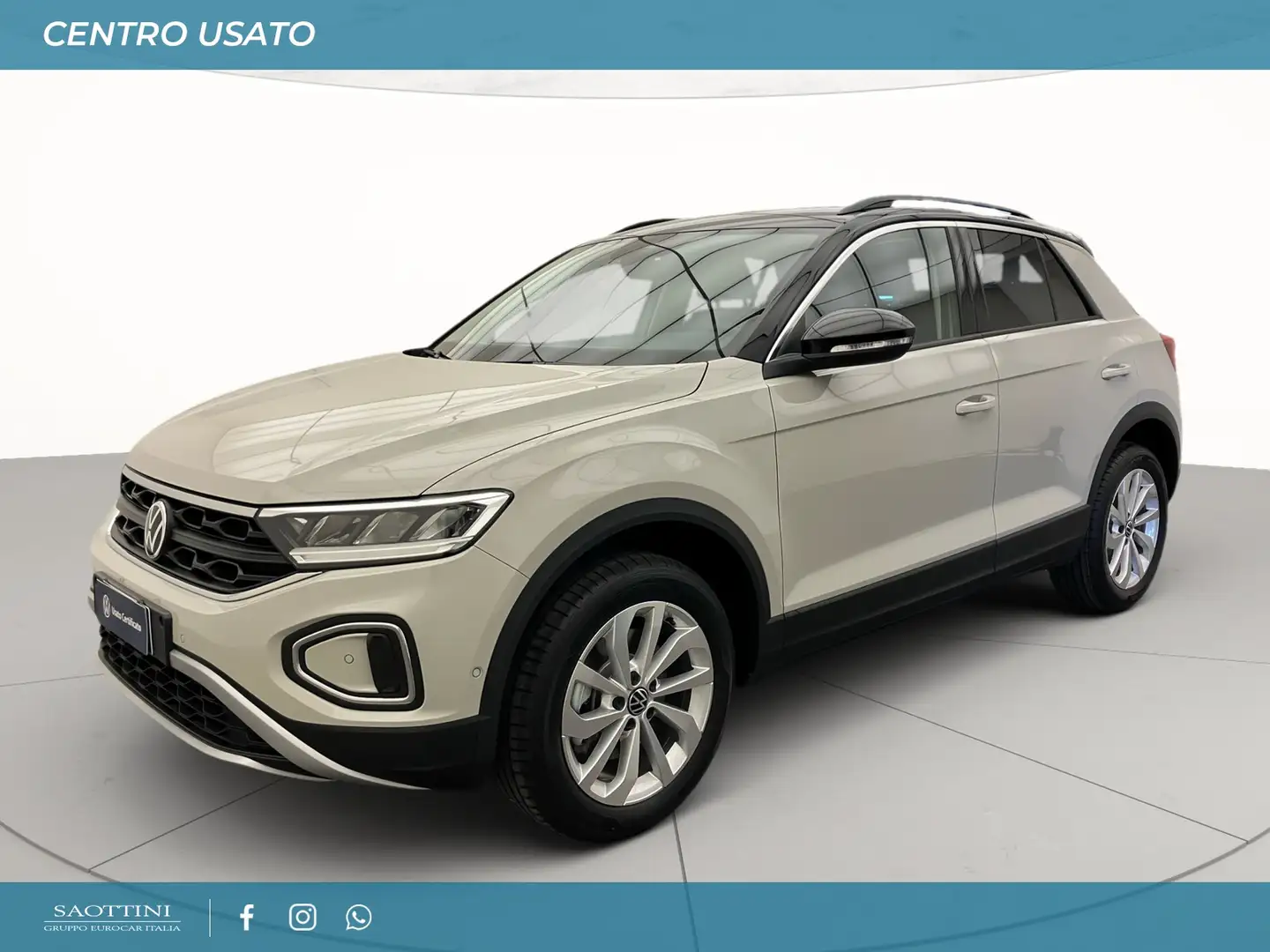 Volkswagen T-Roc Edition Plus 2.0 TDI 150 CV DSG Grijs - 1
