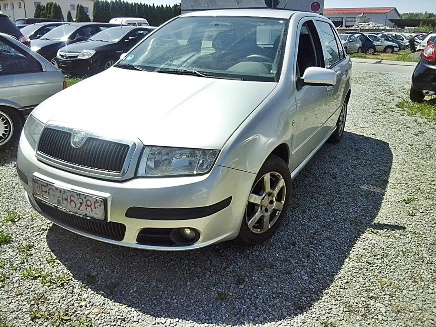 Skoda Fabia Cool Edition/TÜV f.NEU/met+Klima+FH+R-CD/ 5 trg Silber - 2