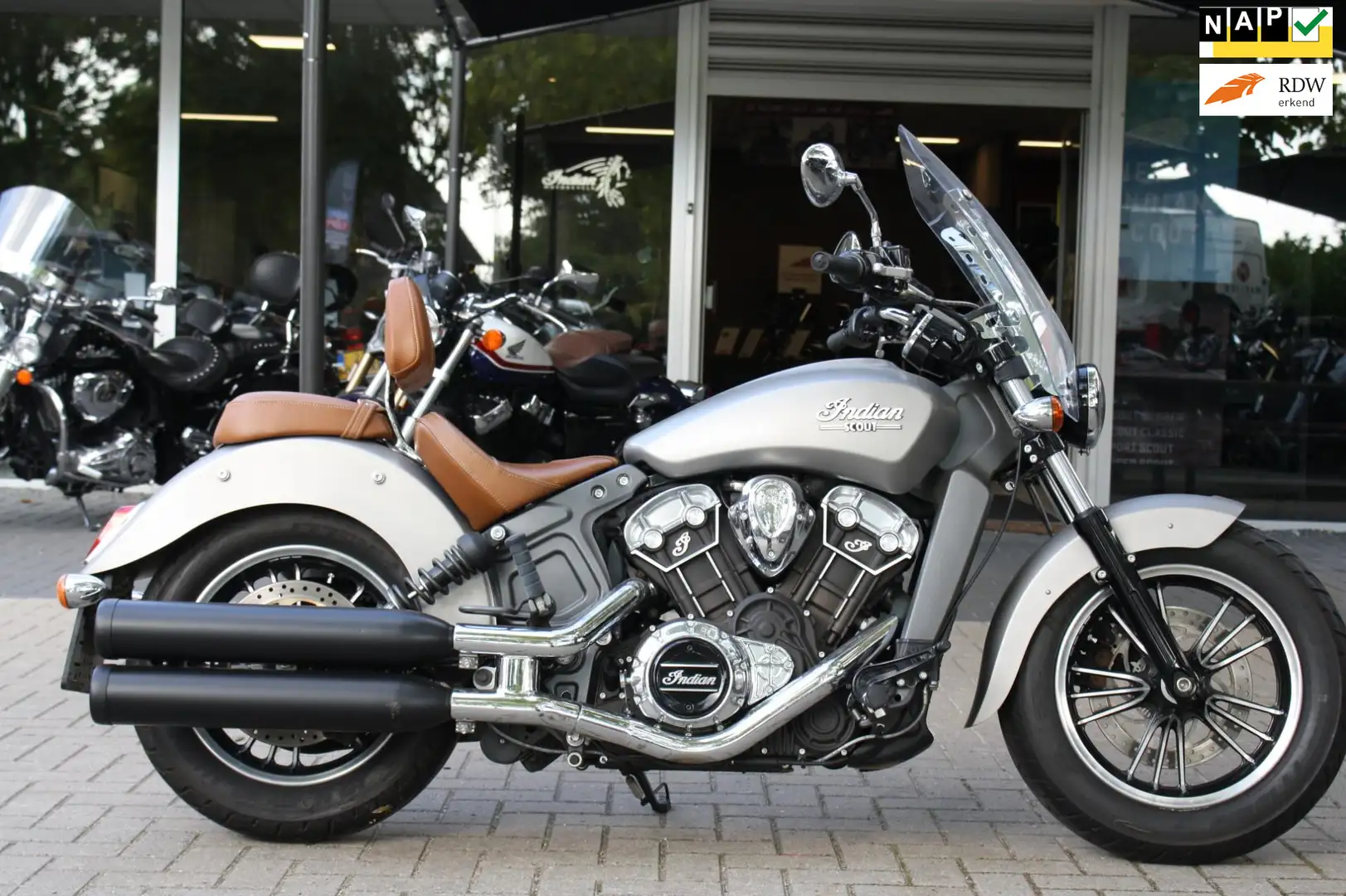 Indian Scout Chopper 69 , 24 maanden garantie , Inruil mogelijk - 1