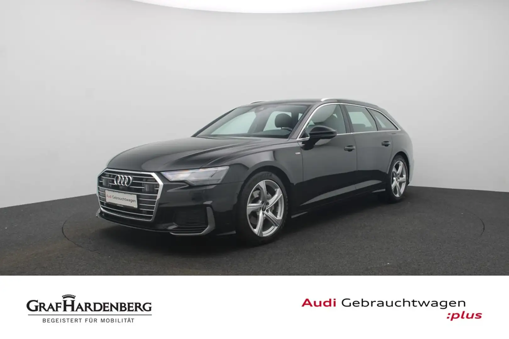 Audi A6 Avant 40 TDI S line LED Navi ACC AHK Noir - 1