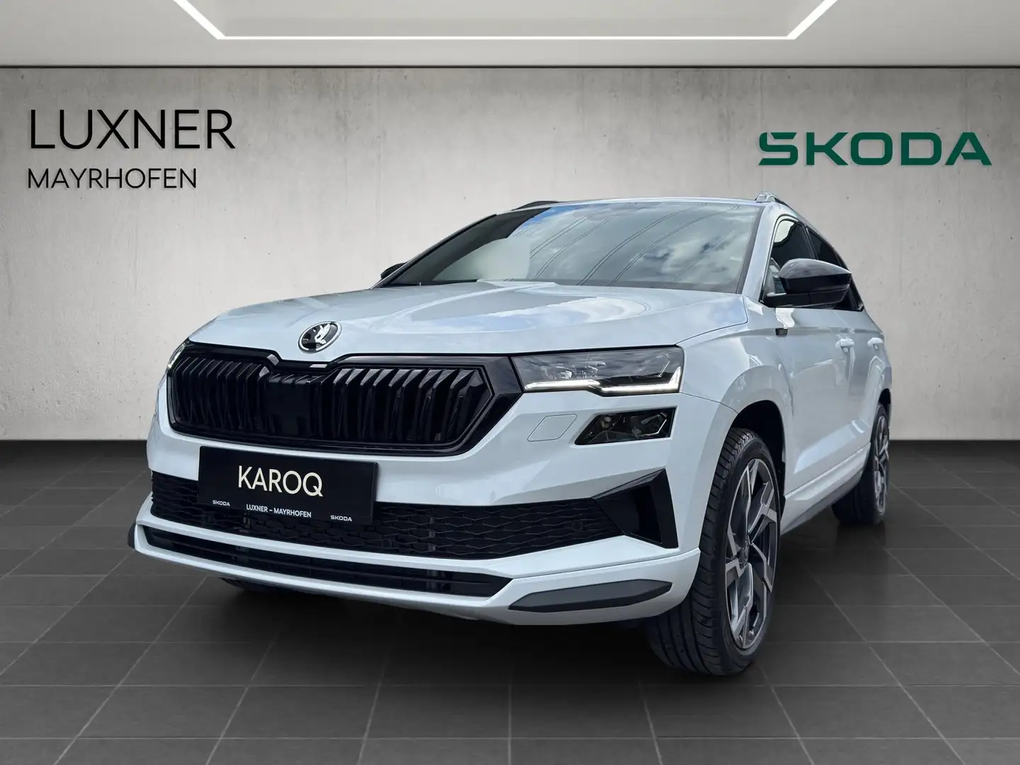Skoda Karoq 4x4 Sportline TDI DSG Weiß - 1
