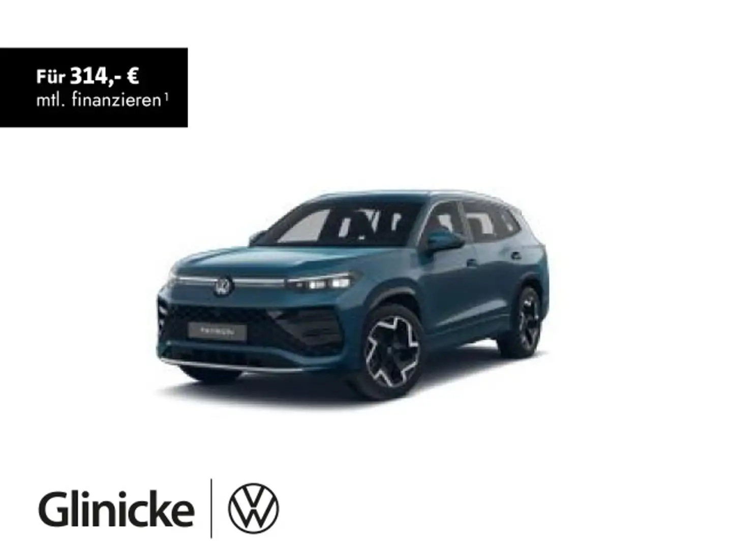 Volkswagen Tayron R-Line 2,0 l TDI 4MOTION Standh, IQ Light Niebieski - 1