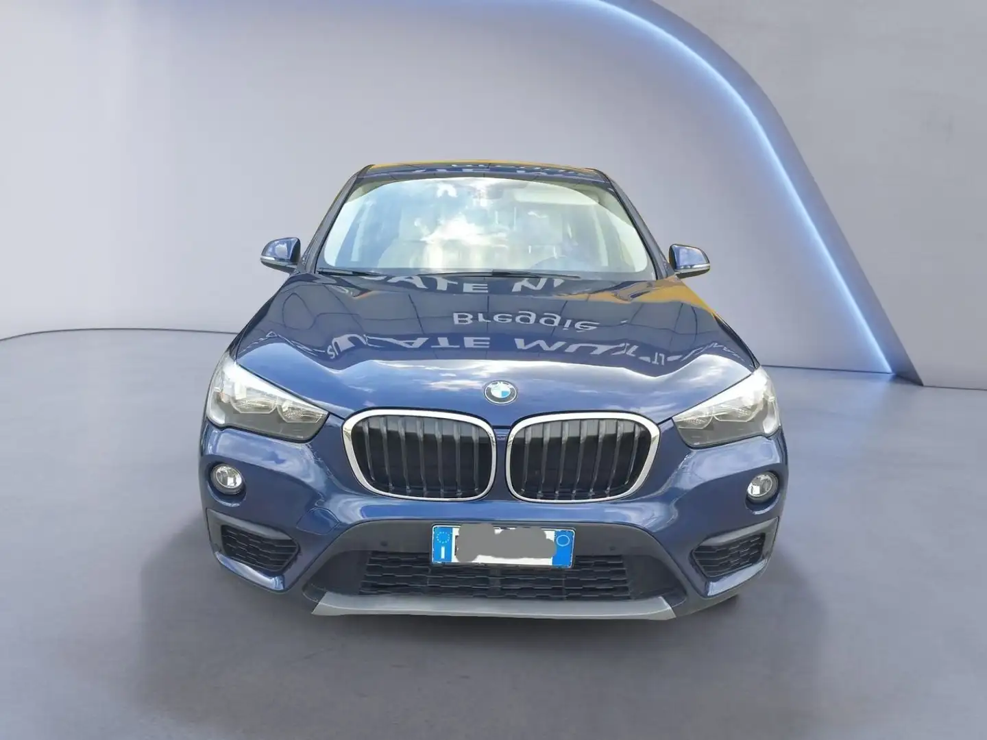 BMW X1 sDrive 18d 2.0 Advantage AT 150 CV Bleu - 2