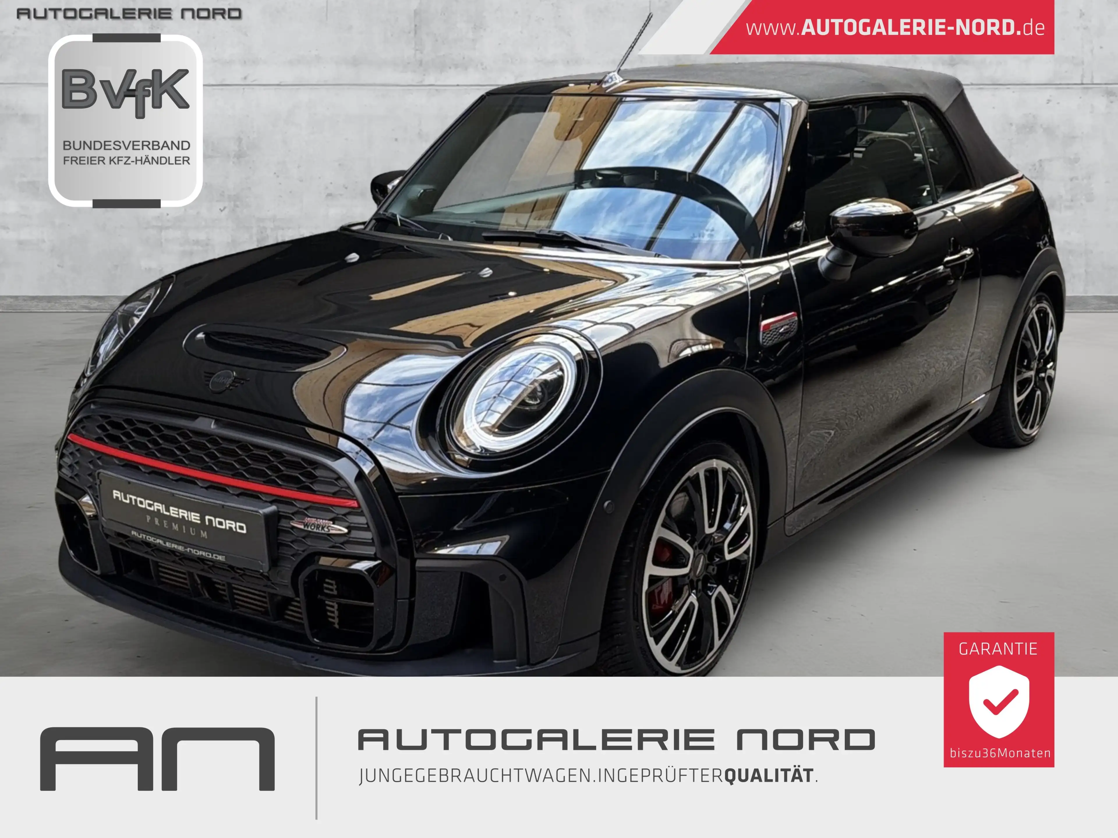 MINI John Cooper Works Cabrio JCW Trim Cabrio HUD+H&K+Leder+RFK