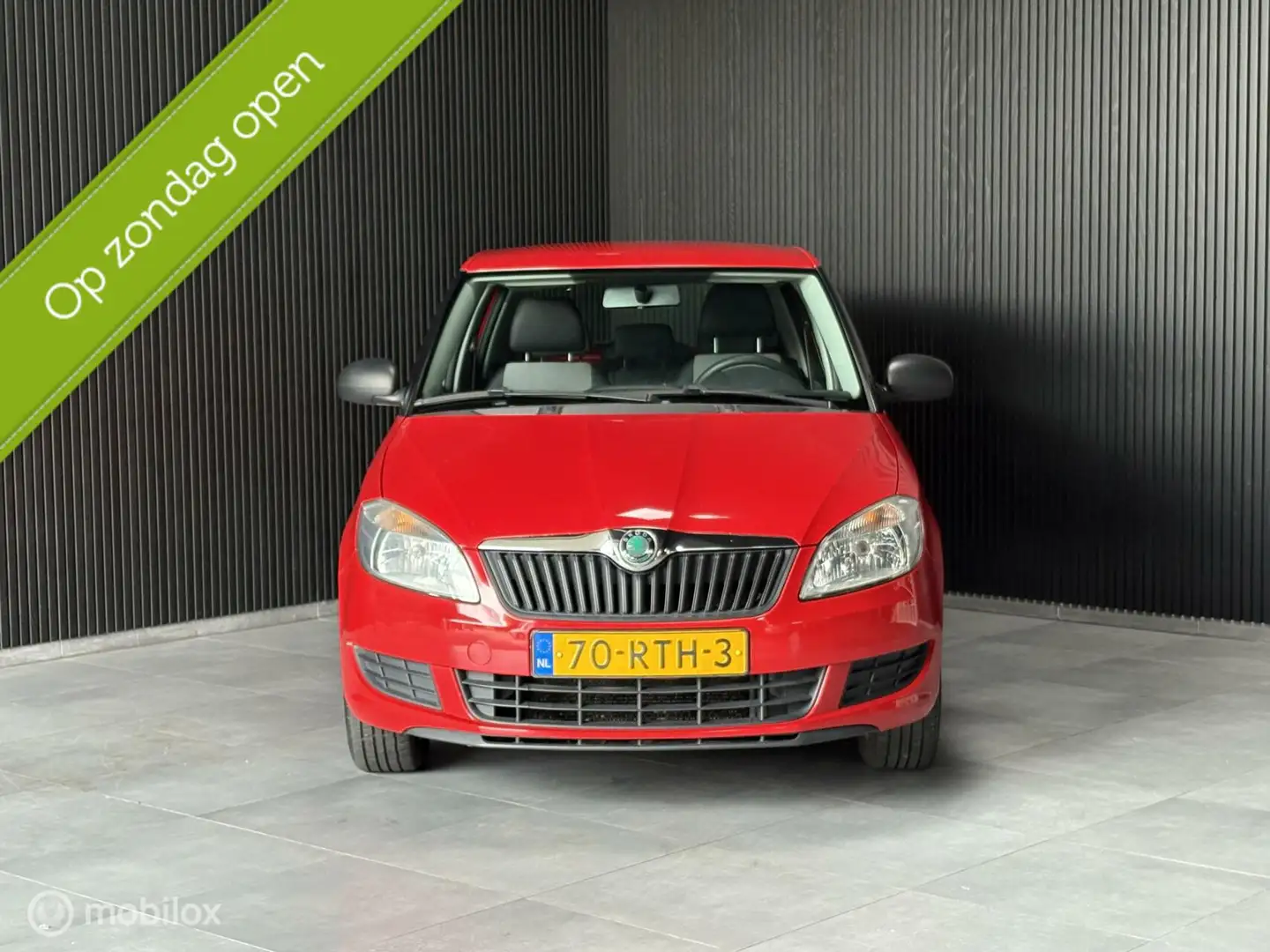 Skoda Fabia 1.2 Go|AIRCO|TREKHAAK|NAP| Rood - 2