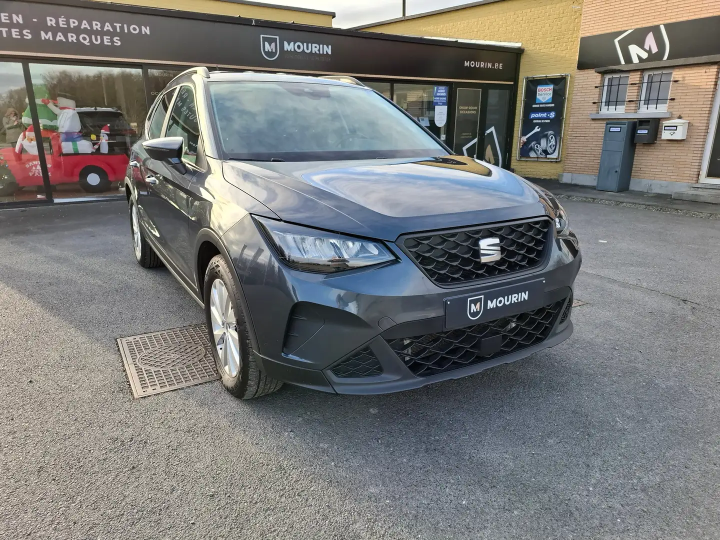 SEAT Arona 1.0 TSI 110cv PARFAIT ETAT AUTOMAT/ TVA DEDUCTIBLE Gris - 2