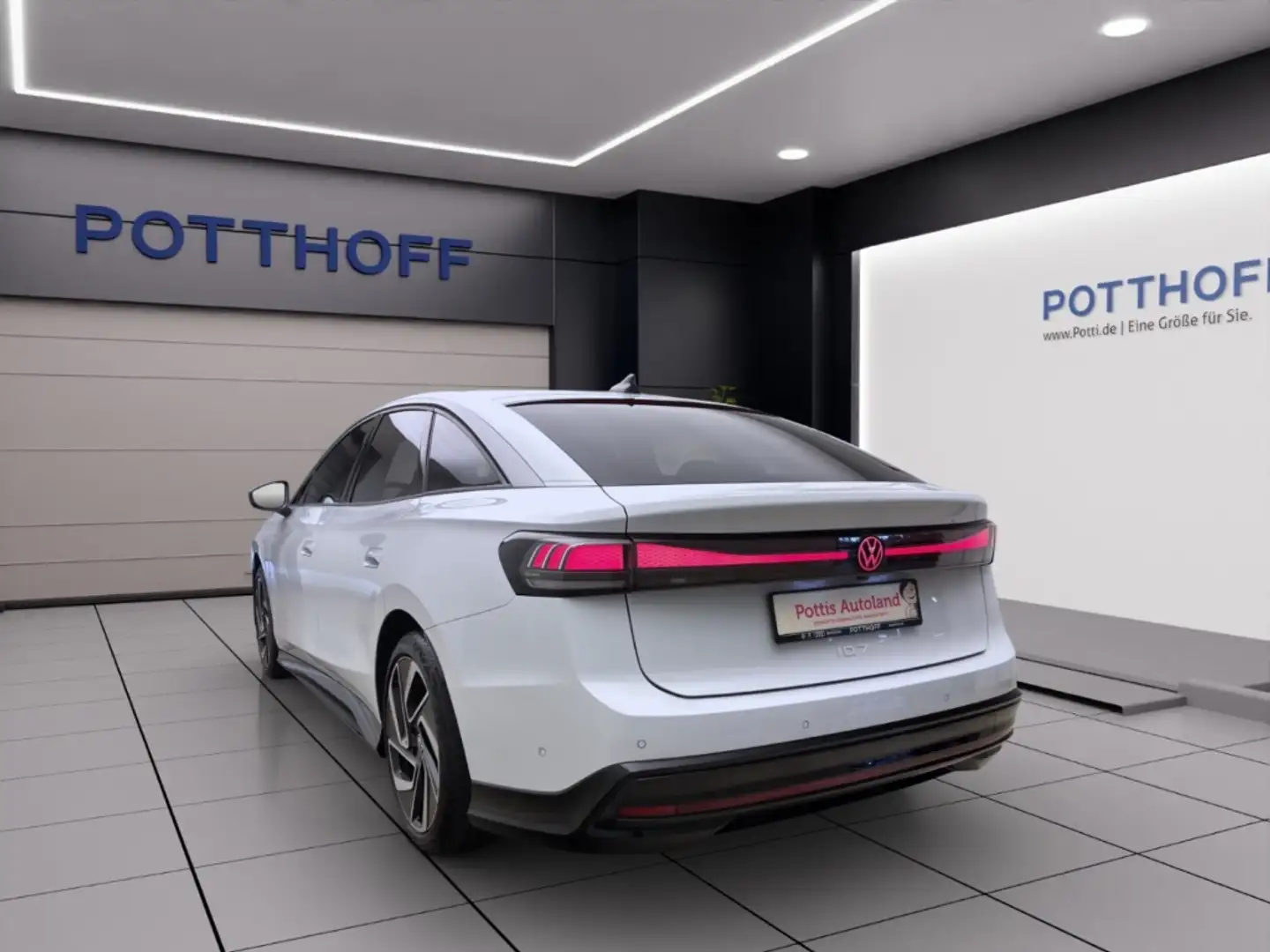 Volkswagen ID.7 PRO AHK IQ.LIGHT KAMERA NAVI LM20 Weiß - 2